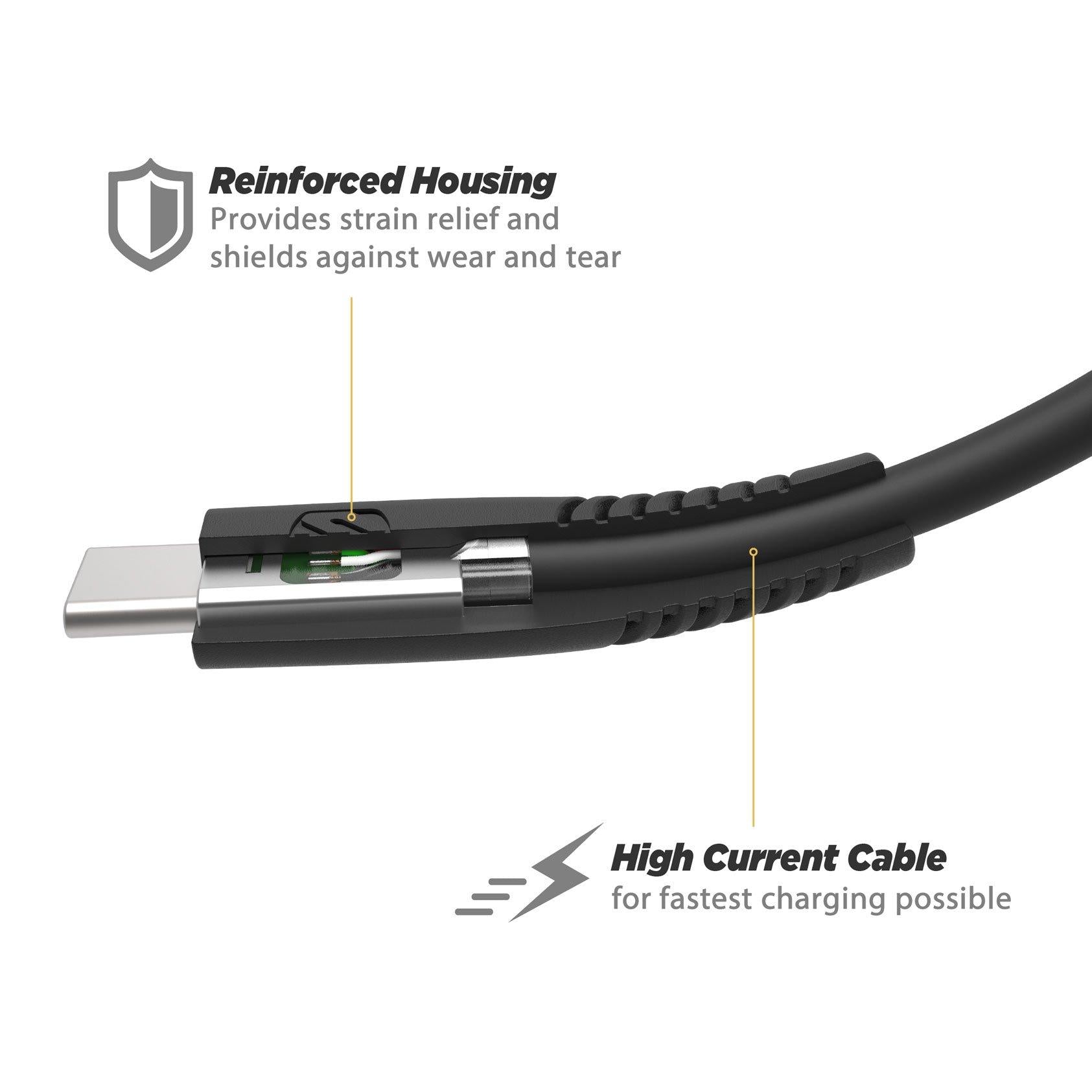 SyncAble™ HD (USB to Type-C Charge & Sync Heavy Du