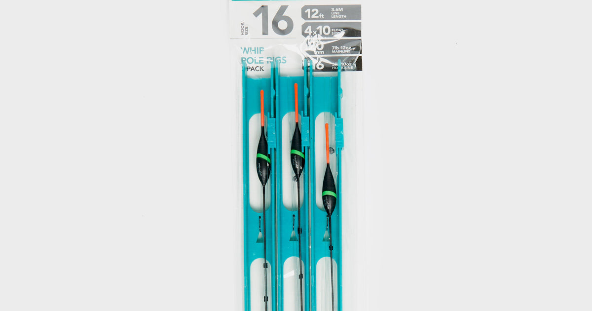 ebay uk pole fishing rigs Blue Westlake Whip Pole Rigs (Pack of 3) (Size 16) – GO Outdoors