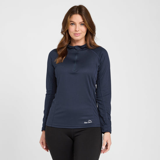 Women’s Long Sleeve Zip Balance Tee