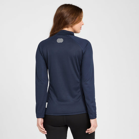 Women’s Long Sleeve Zip Balance Tee