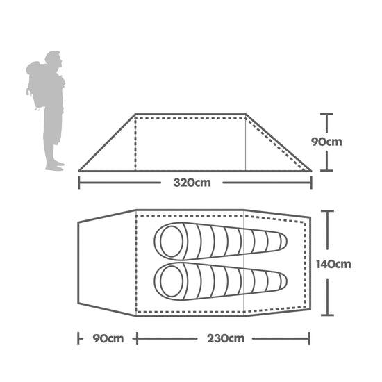 Hoolie Campout 2 Tent