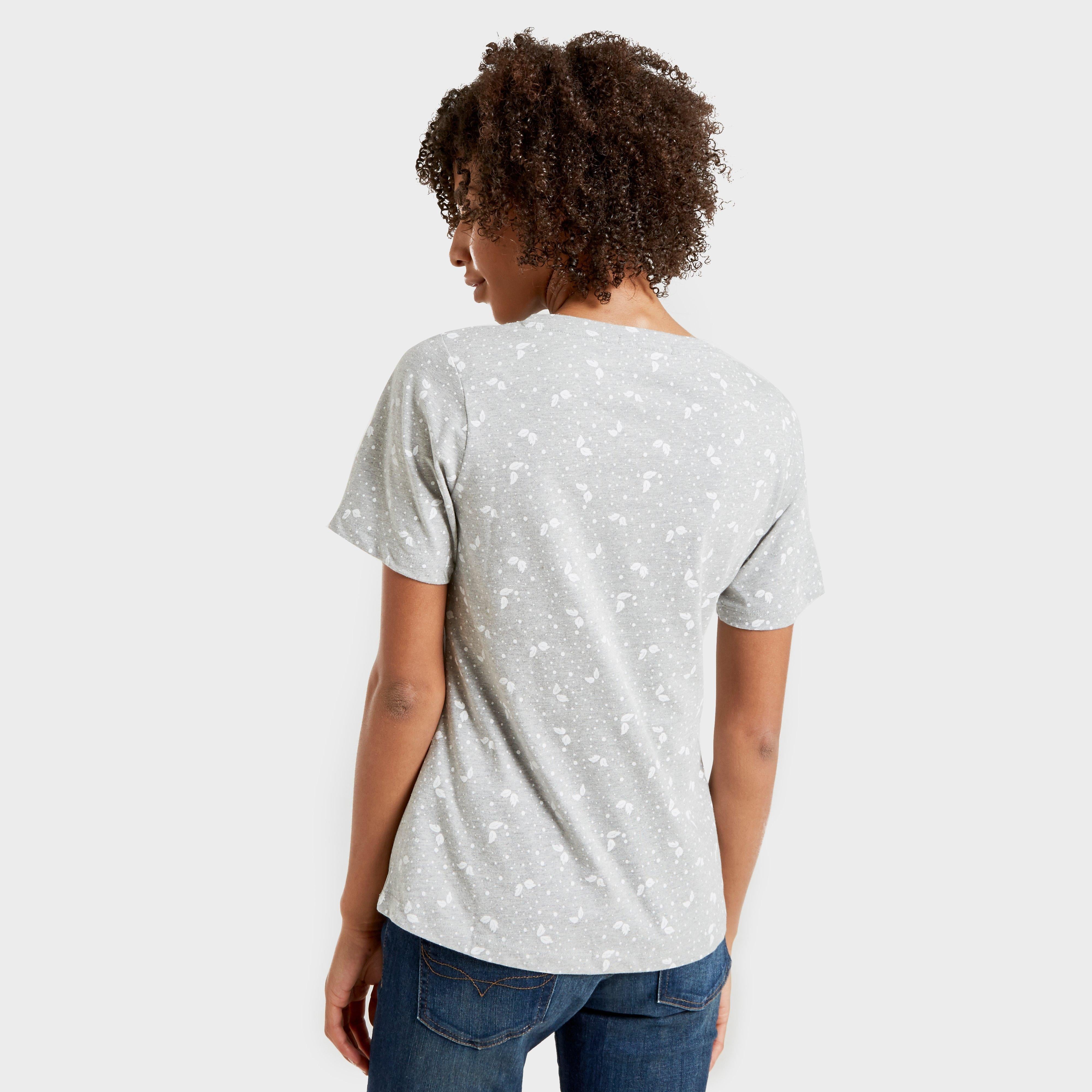 Women's Angel Tee Leaf Print