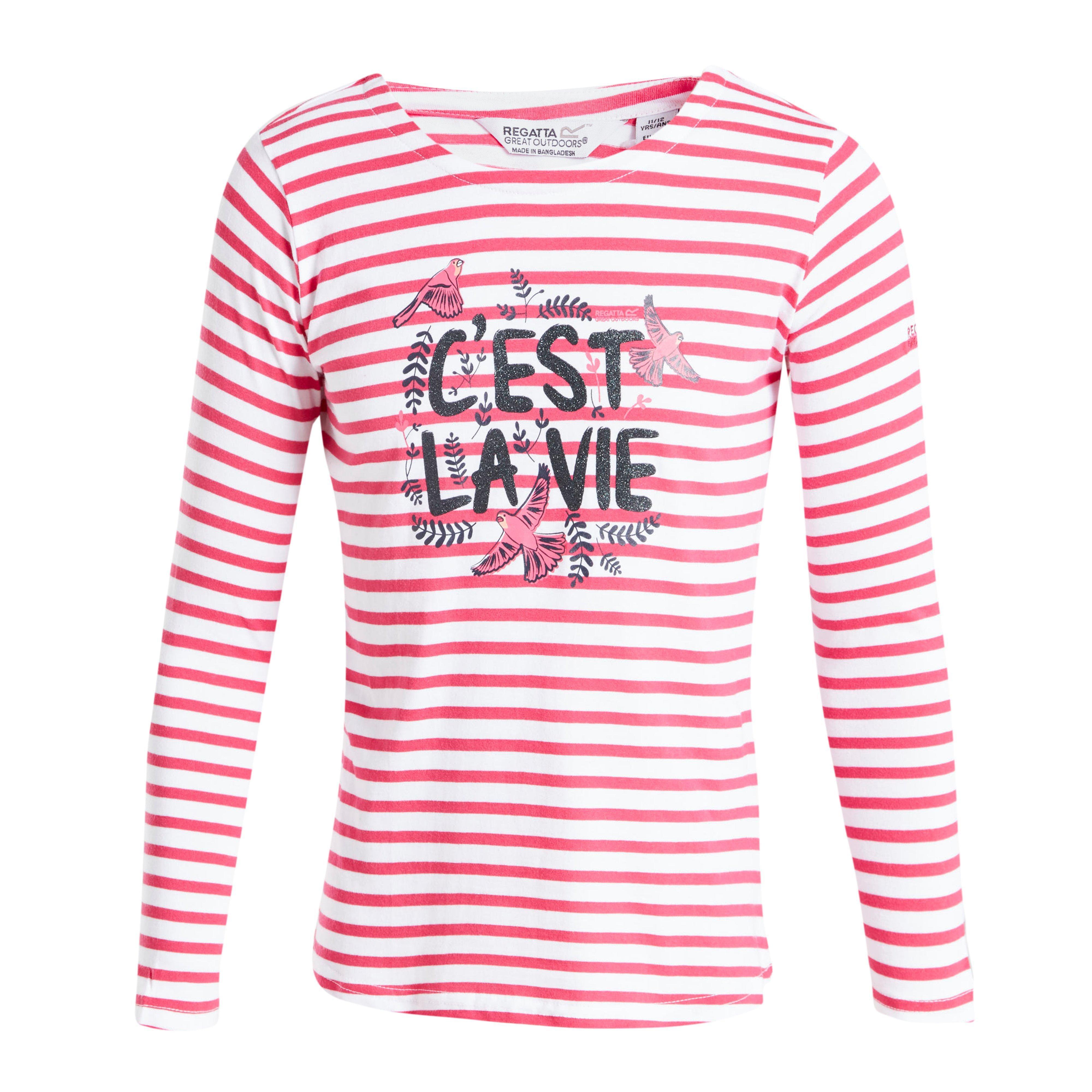Kids' Carmella Striped Long Sleeve T-Shirt