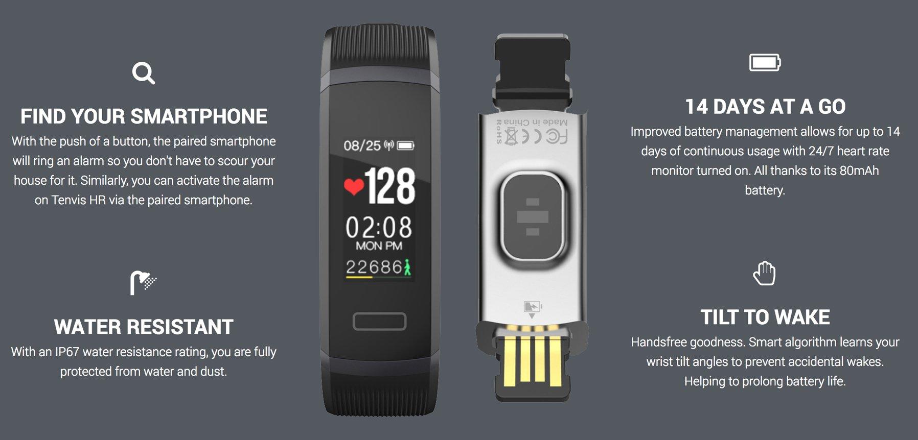 Tenvis HR Smart Band