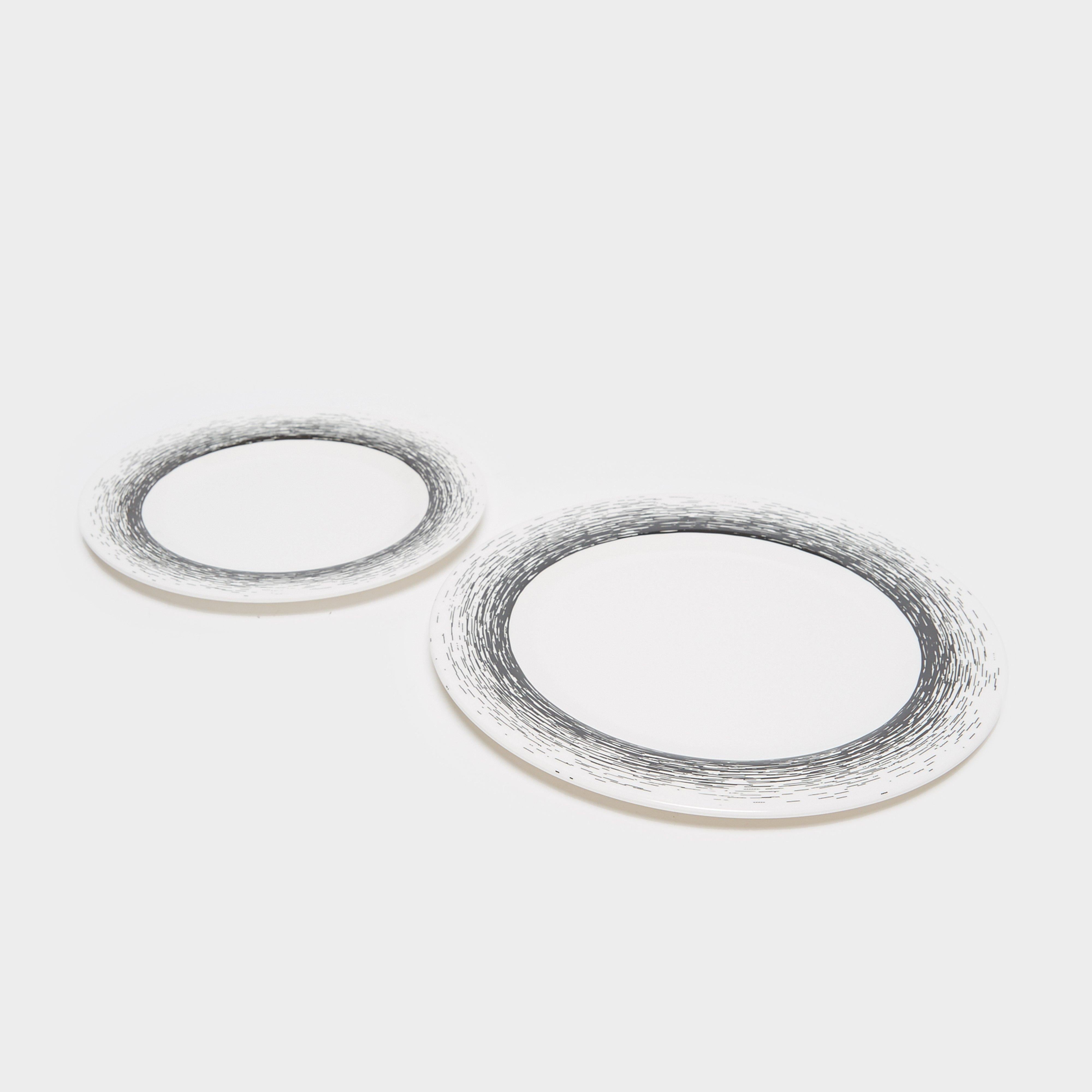 16 Piece Melamine Plastic Tableware Set