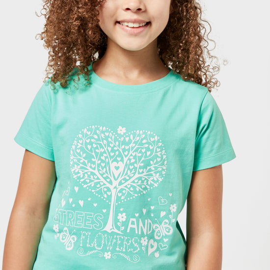Kids’ Trees & Flowers T-Shirt