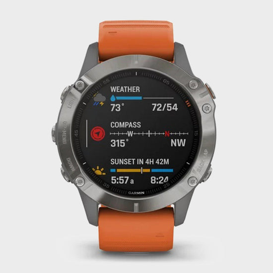 Fēnix 6 Sapphire Titanium