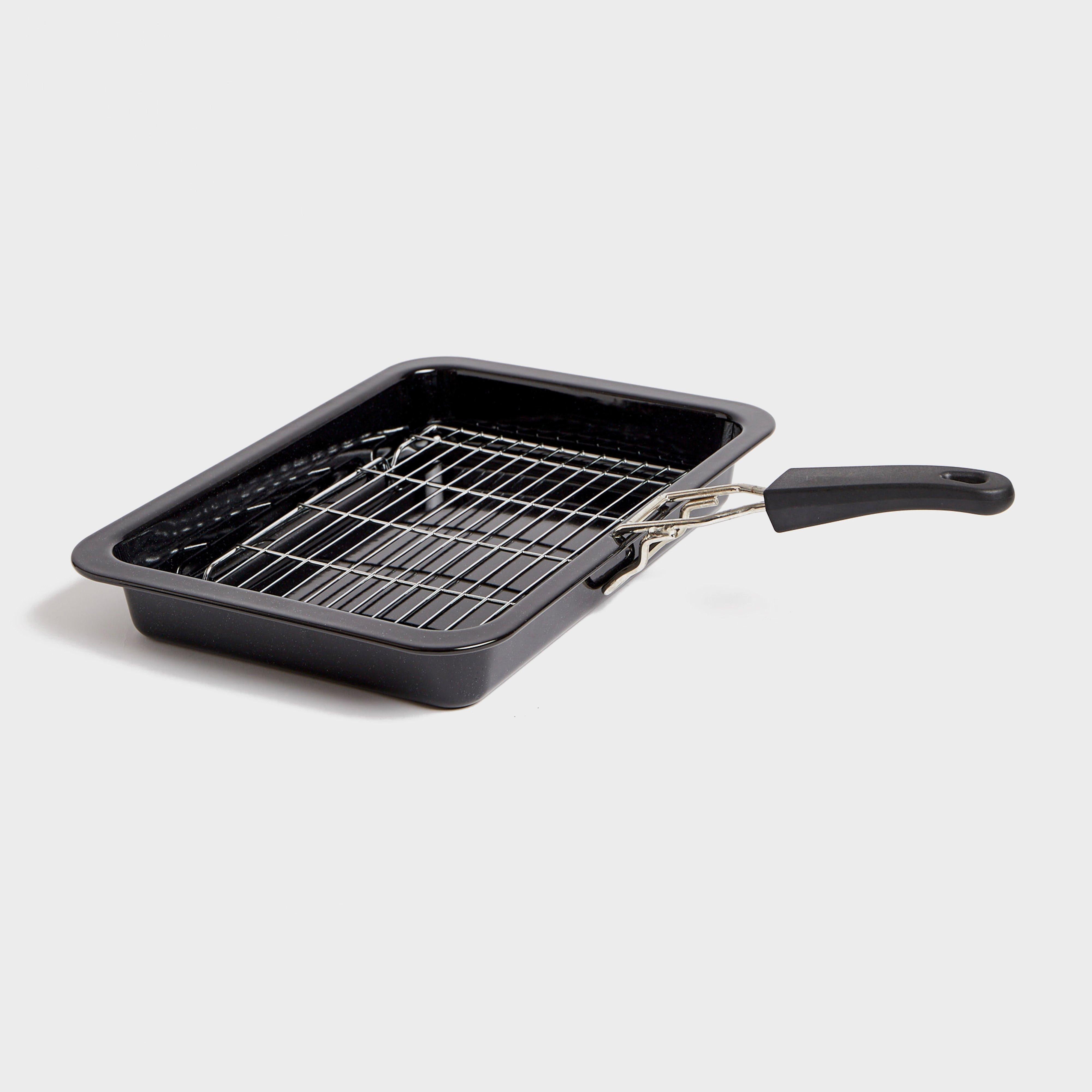 Enamel Grill Pan with Handle