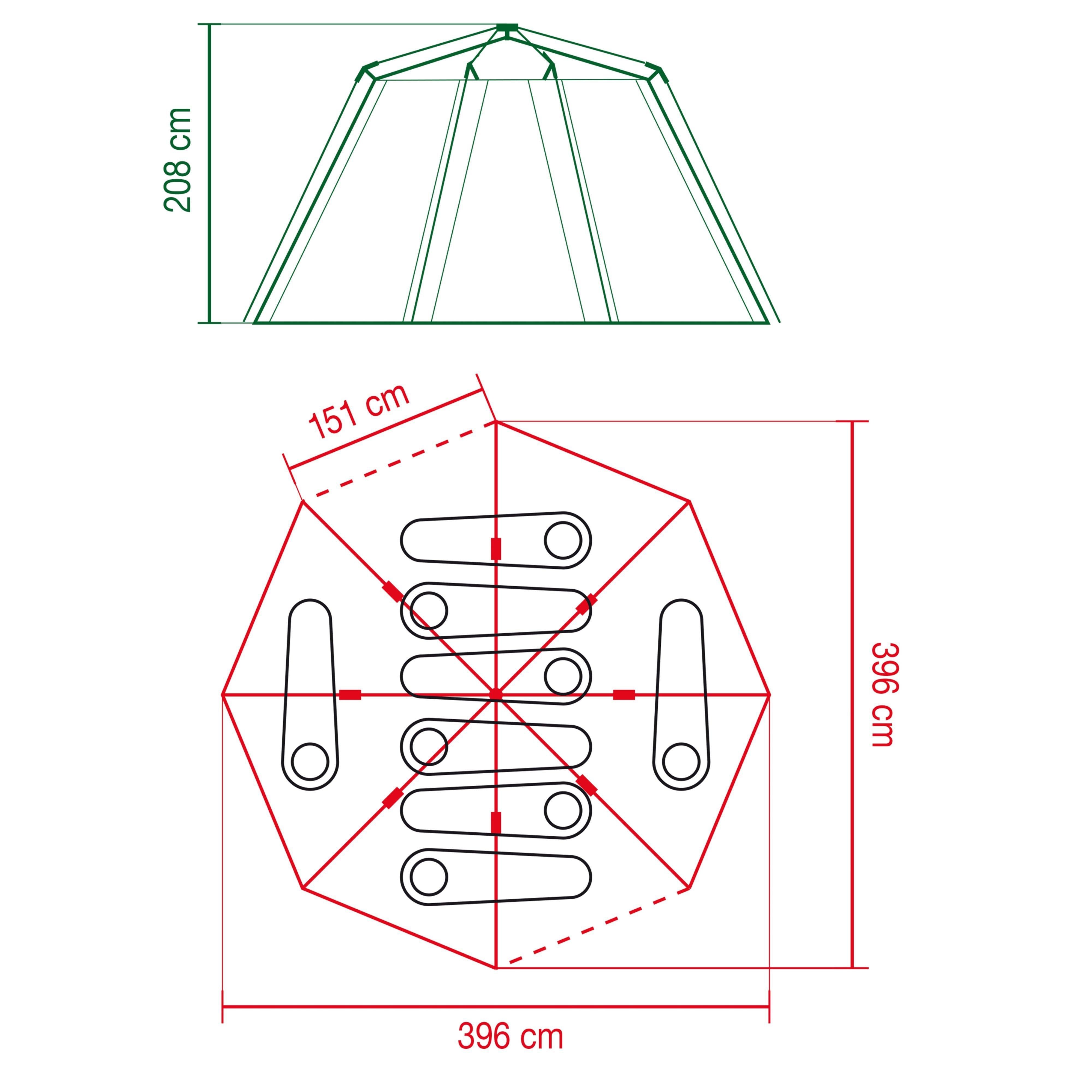 Octagon Blackout Tent