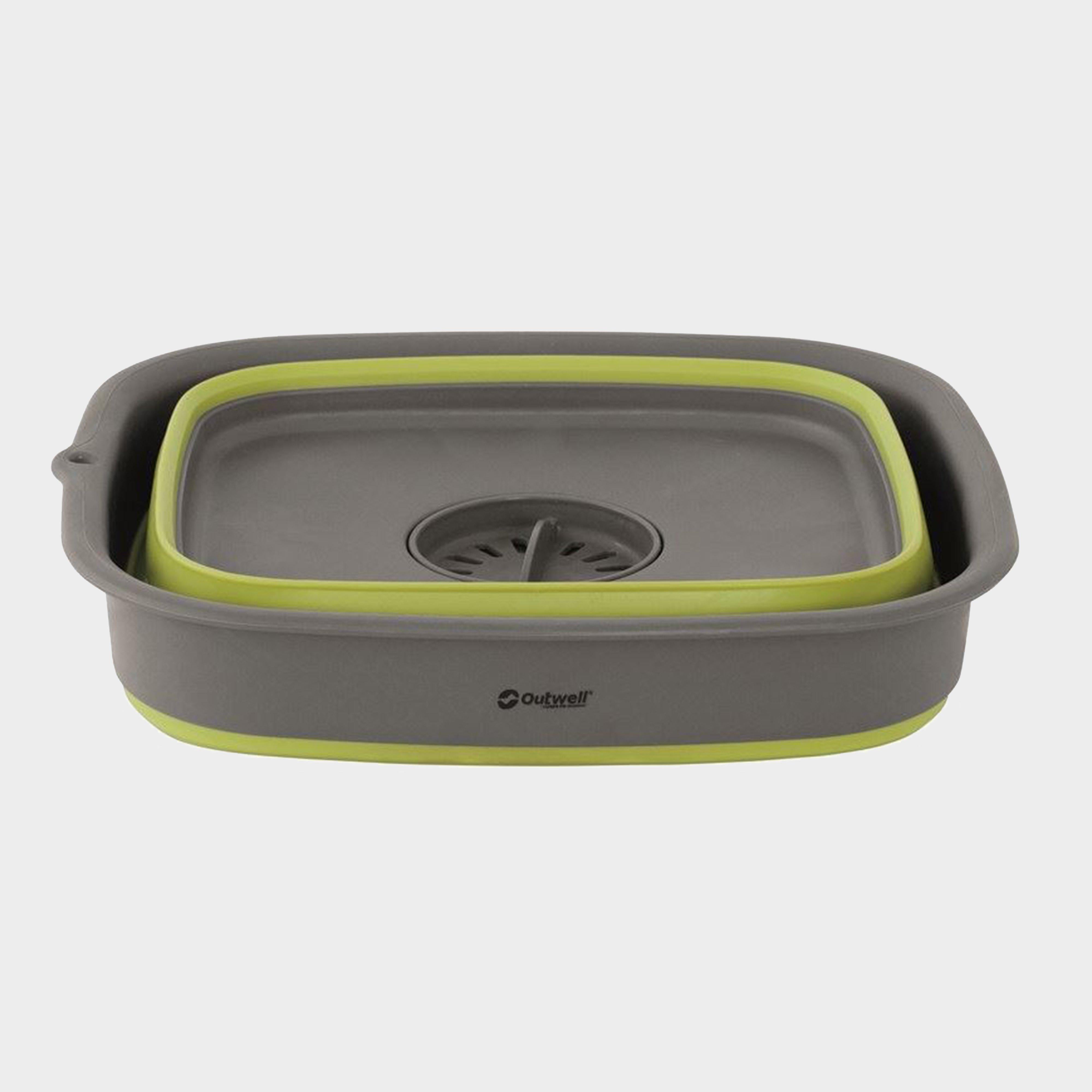 Collapsible Wash Bowl With Drain