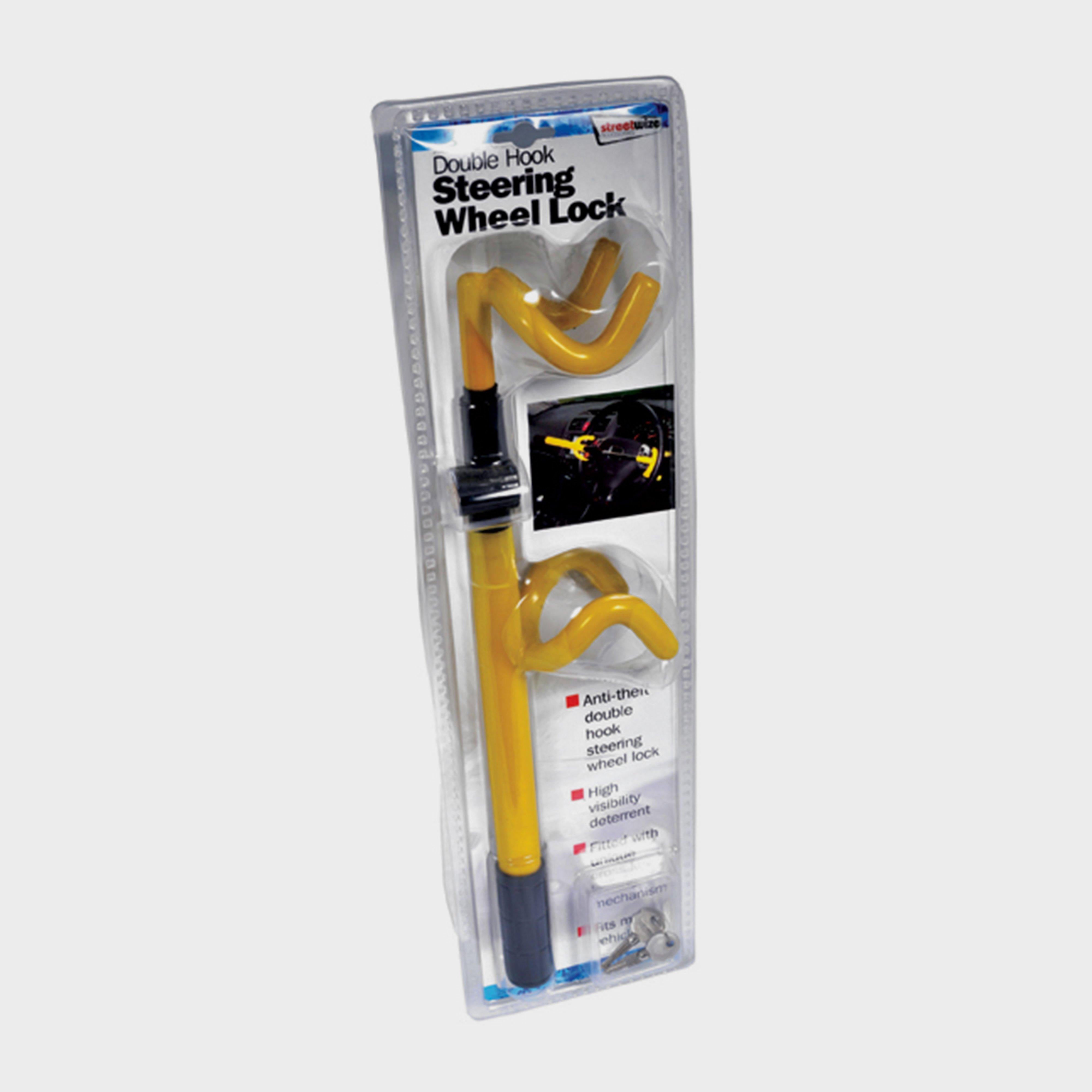 Double Hook Steering Wheel Lock