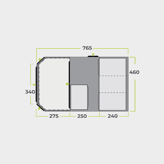Aero TXL Dura Inflatable Family Tent