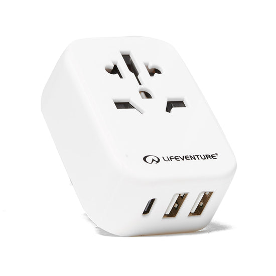 World to Australia/China Adapter and USB