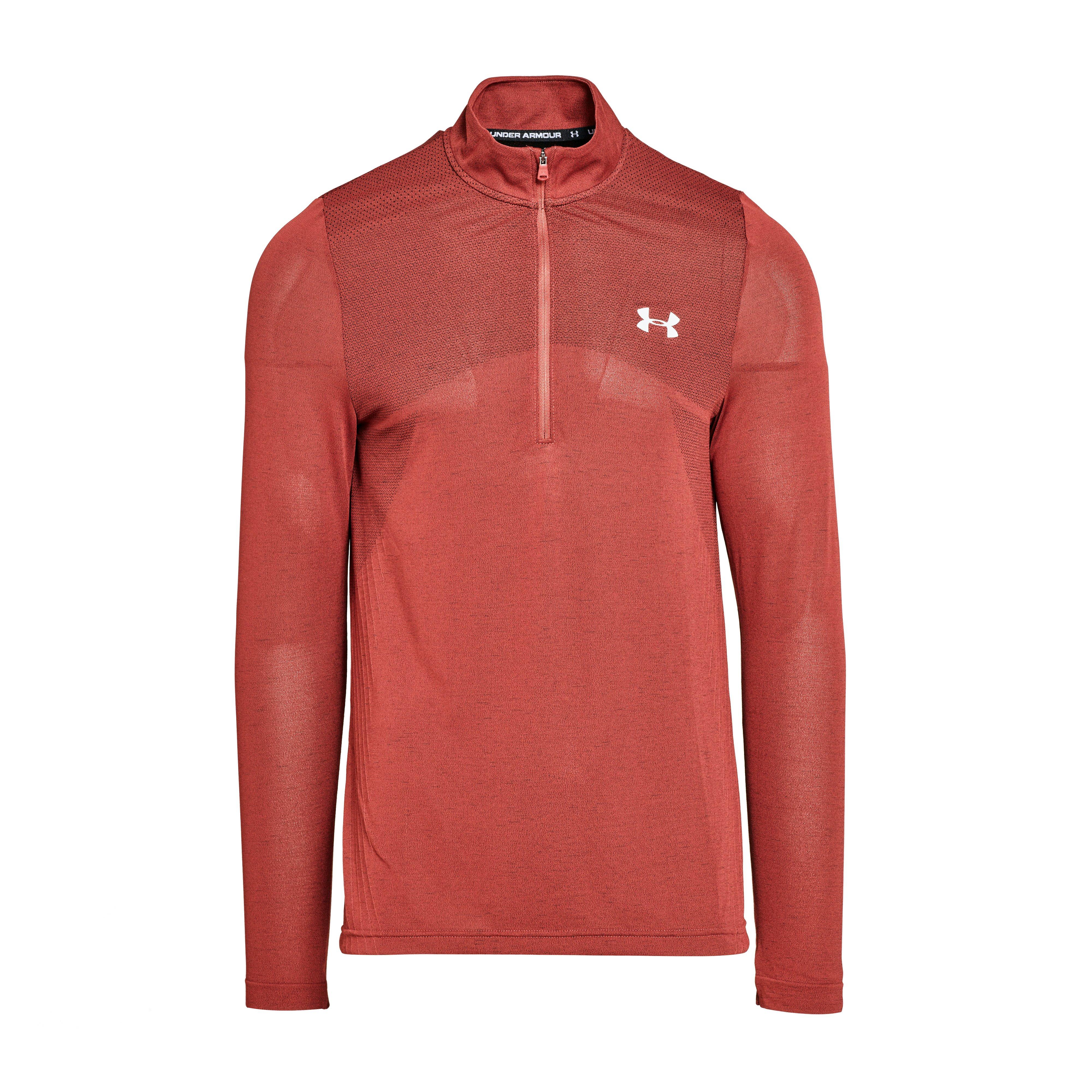 Men's Seamless Half Zip Top