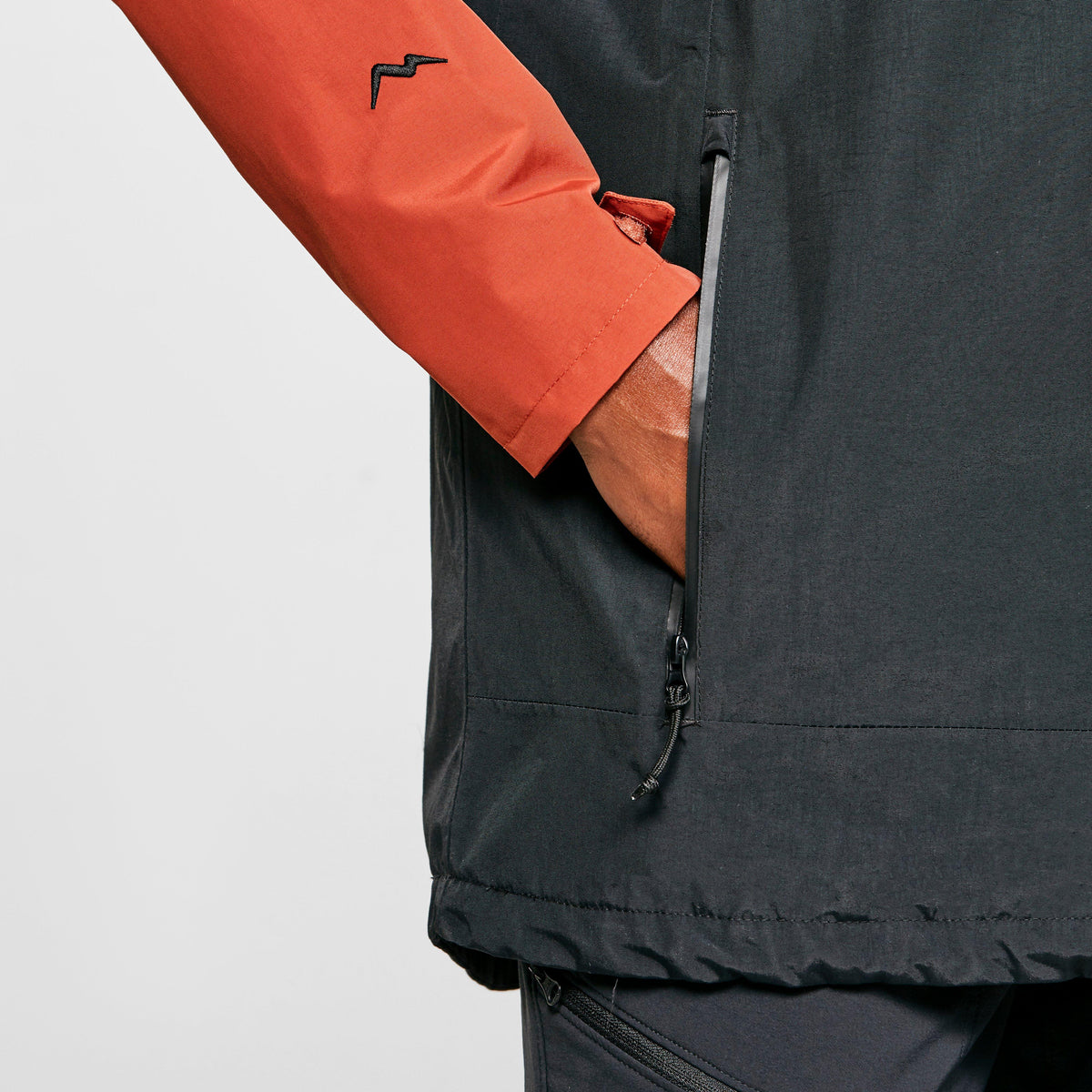 Men's Colour Block Waterproof Jacket