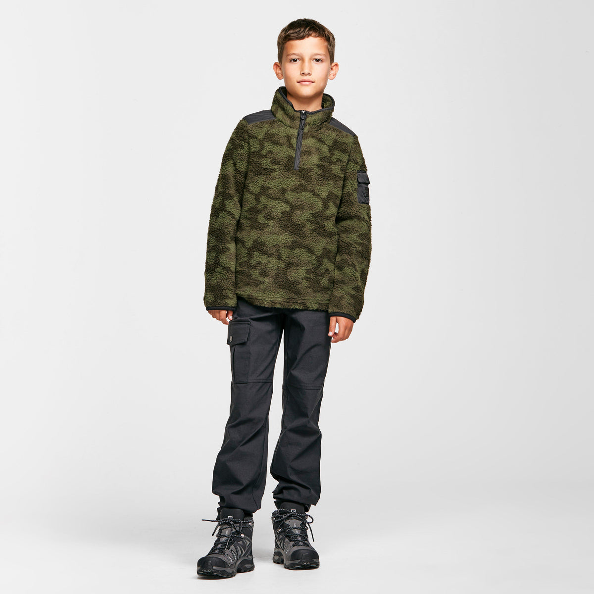 Kid's Macklin Half-Zip Heavyweight Fleece