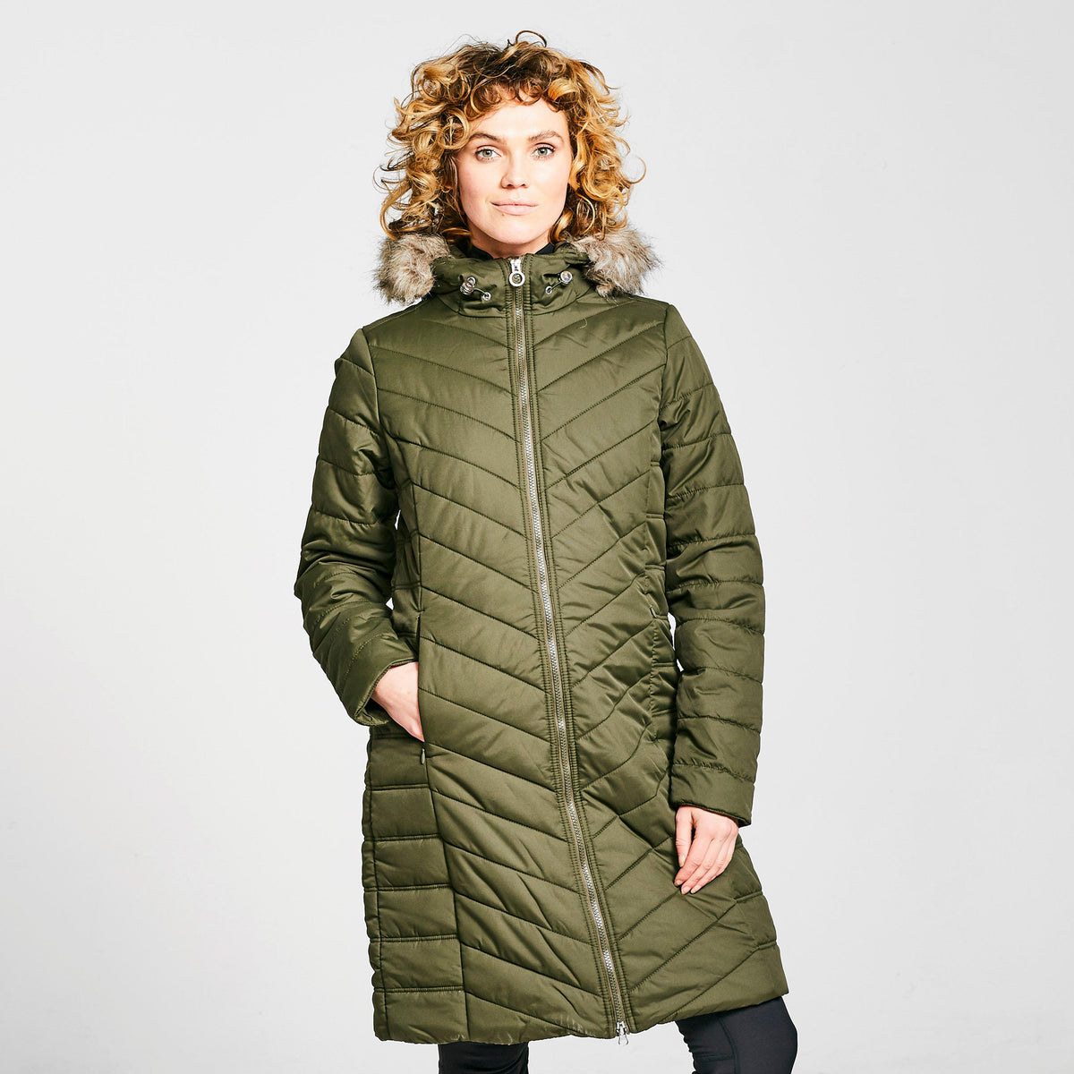 Women's Fritha Long Baffle Jacket