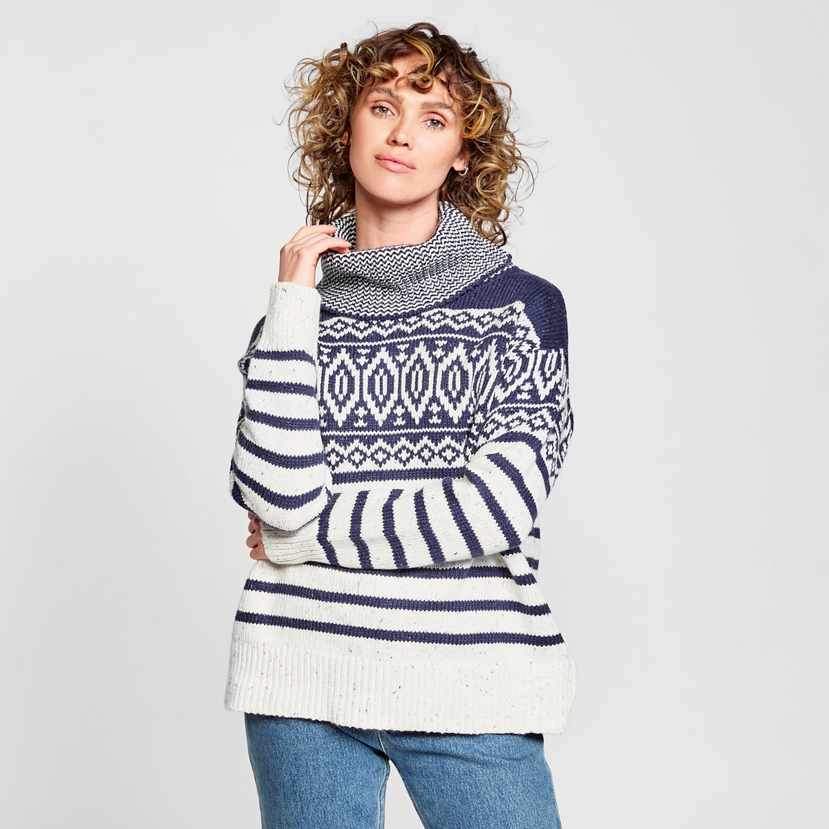 Women’s Manning Roll Neck Jumper