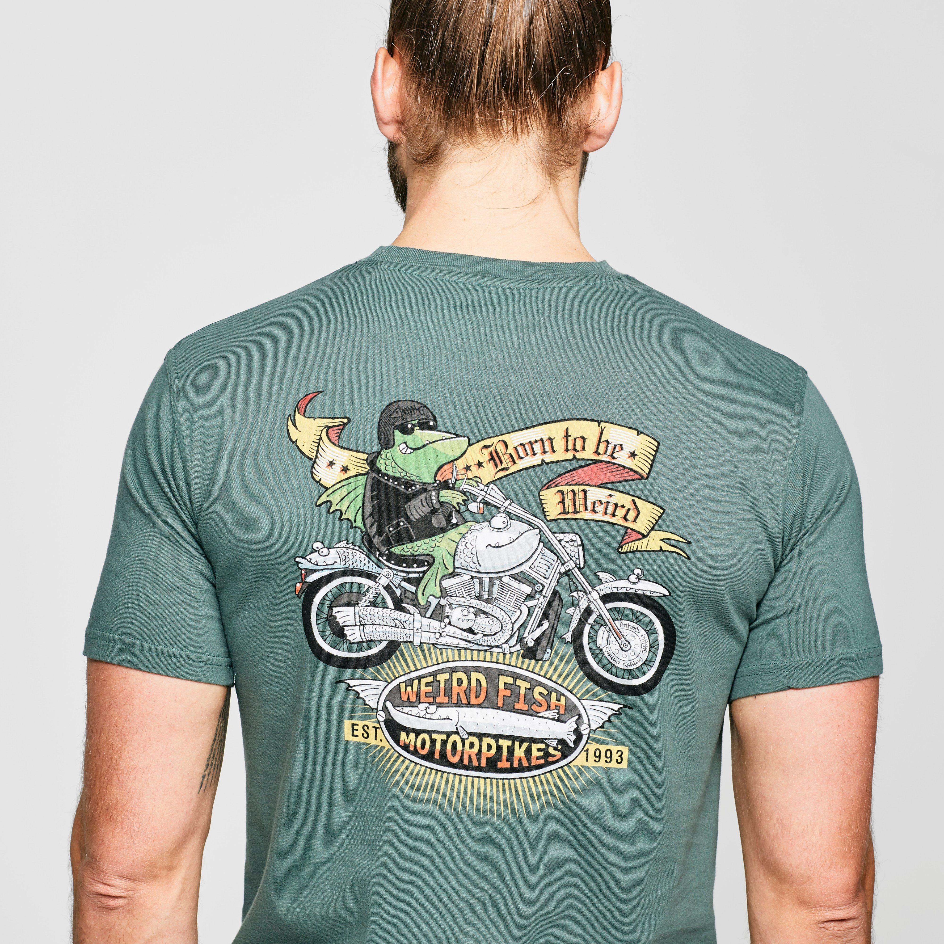 Mens' Motorcycle Frog Art T-shirt