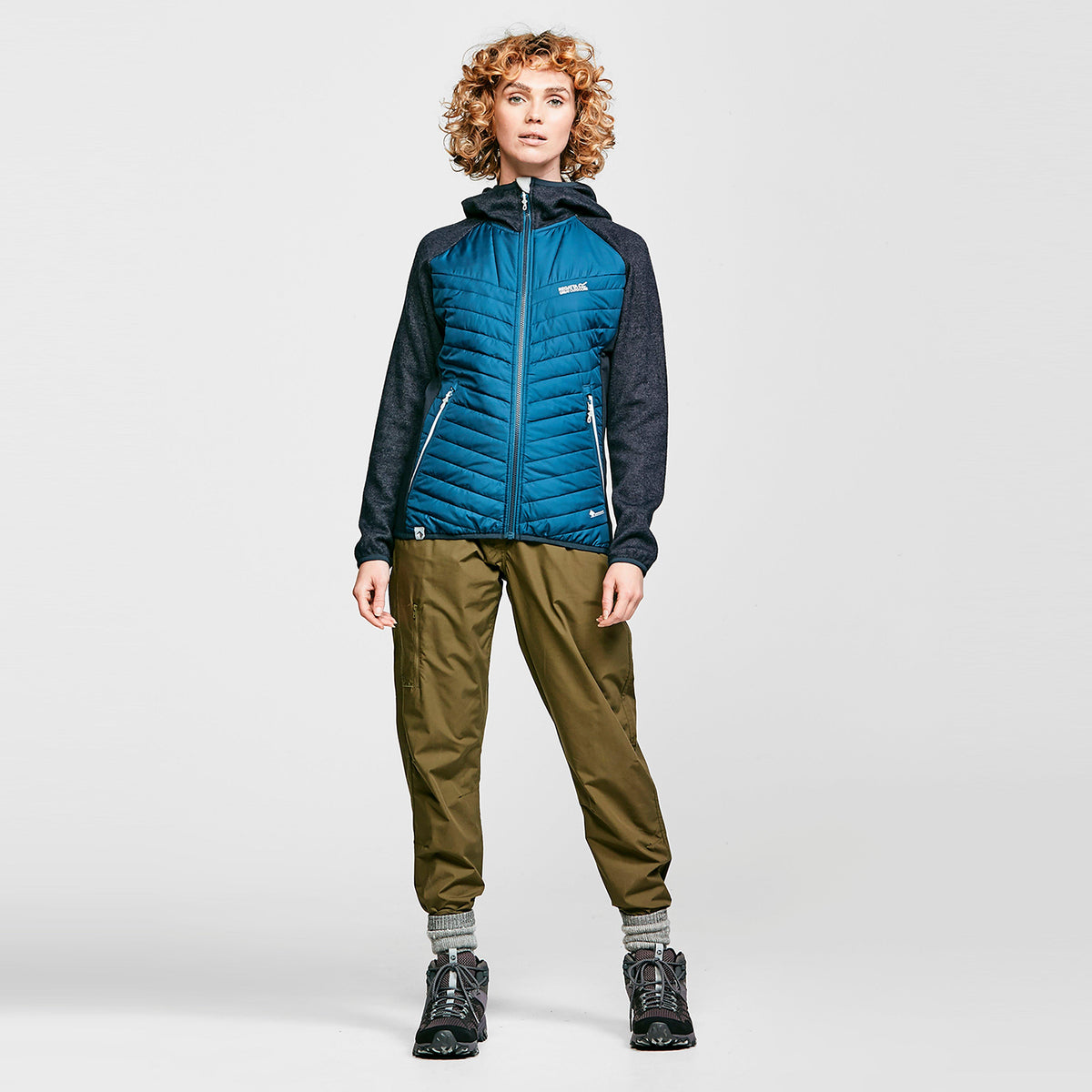 Women's Pemble II Hybrid Full-Zip Hooded Fleece