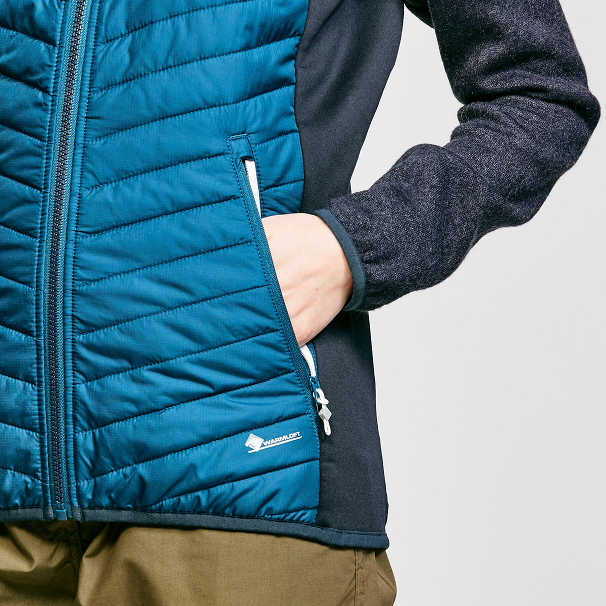 Women's Pemble II Hybrid Full-Zip Hooded Fleece