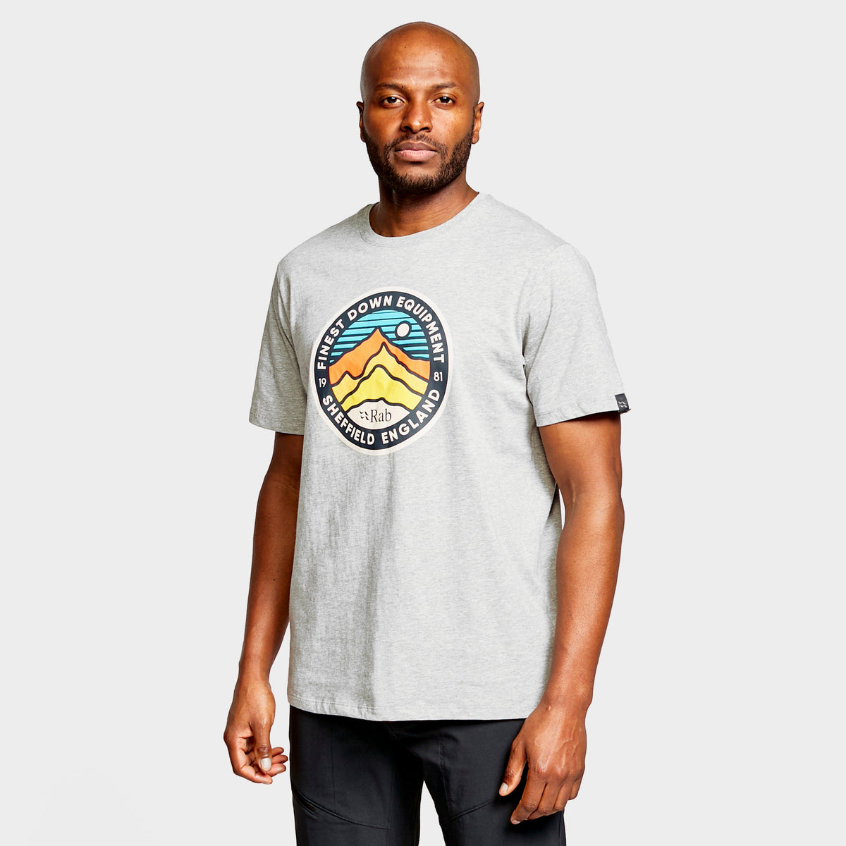 Men's 3 Peaks Short Sleeved T-Shirt