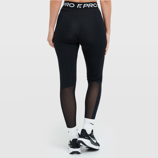 Women's Mid-Rise Mesh-Panelled Leggings
