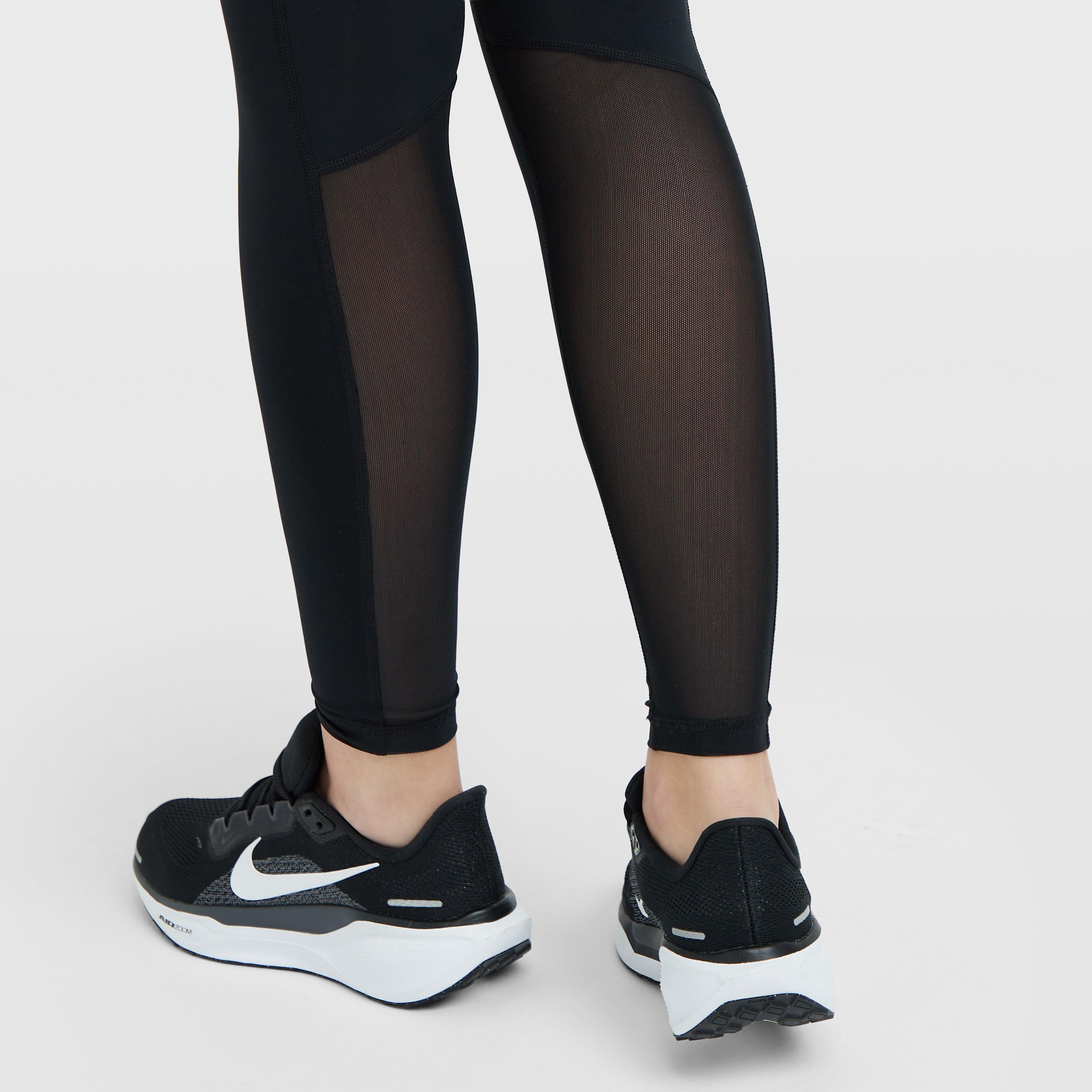 Women's Mid-Rise Mesh-Panelled Leggings