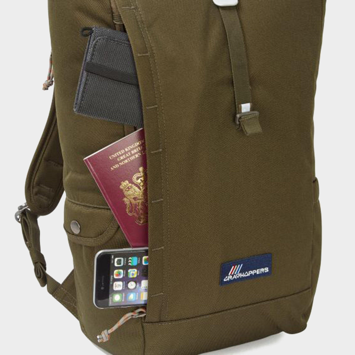 Unisex Kiwi Roll-top Rucksack 20L