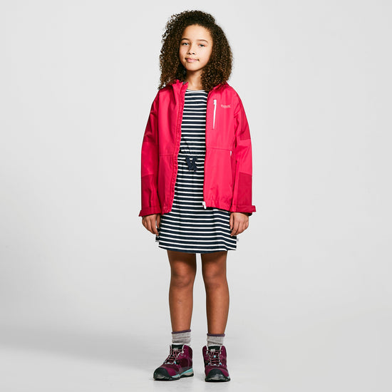Childs Calderdale II Waterproof Jacket Pink Fusion