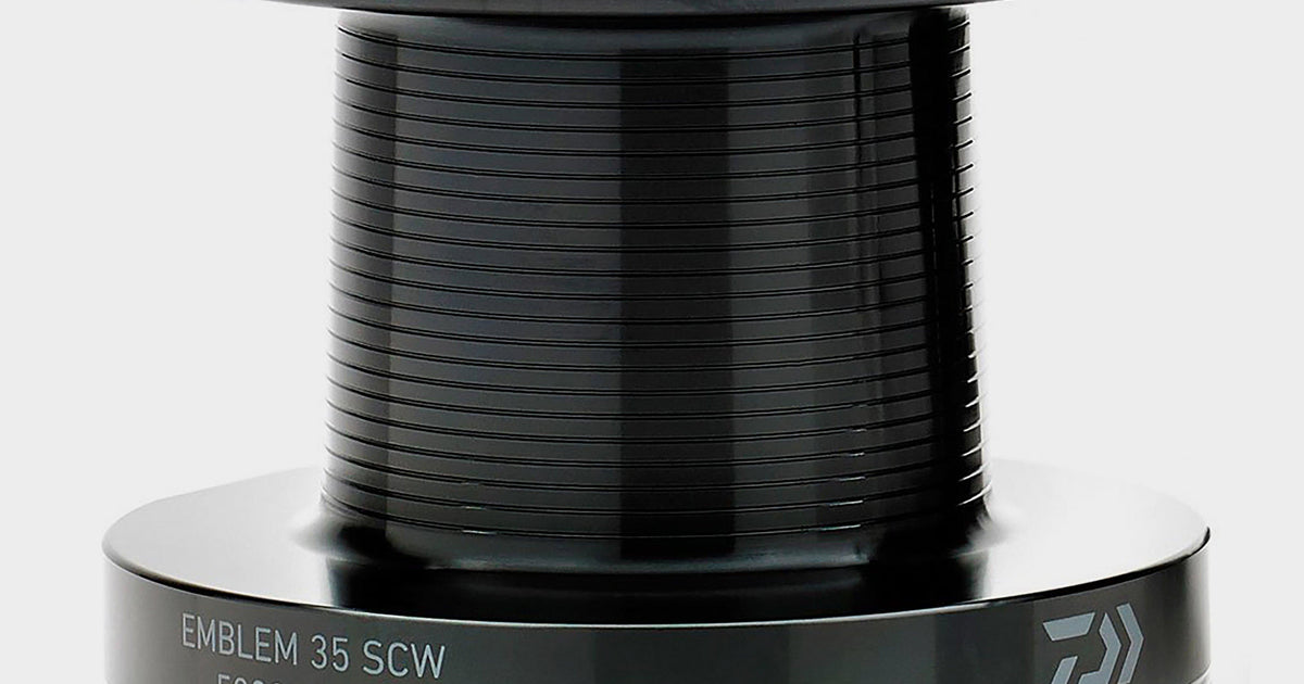 daiwa black widow reel spare spool Black Daiwa Daiwa Emblem SCW 35 Deep Spool – GO Outdoors