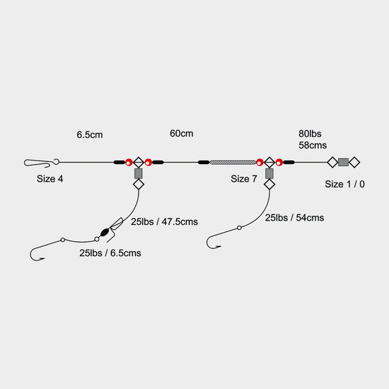 3 Way Swivel (Size 2)