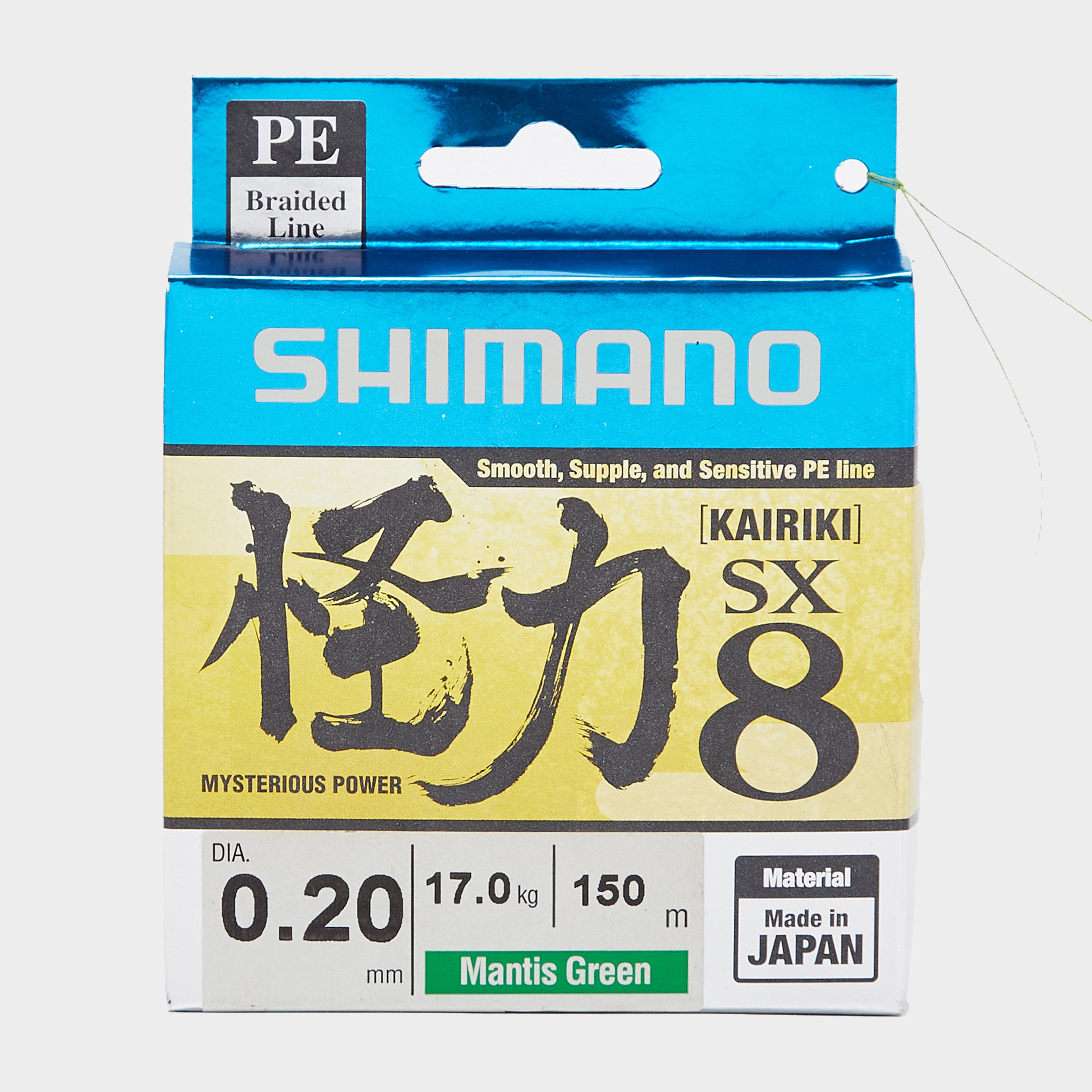 Kairiki PE Braid 0.20mm 17kg Mantis Green (150m)