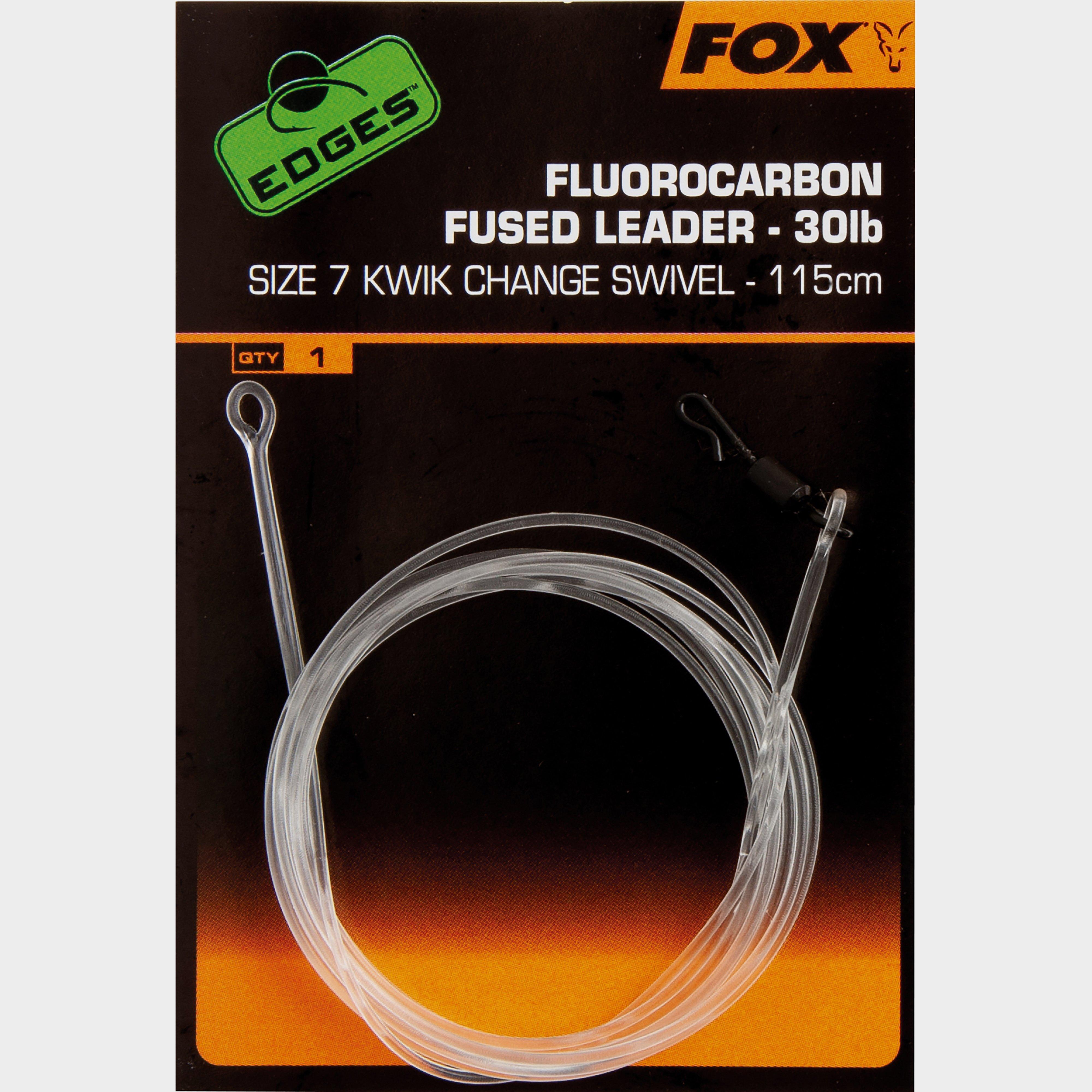 Flucarbon Fused Ldr 30Lb - Sz 7 Kwik Change Swivel 115Cm
