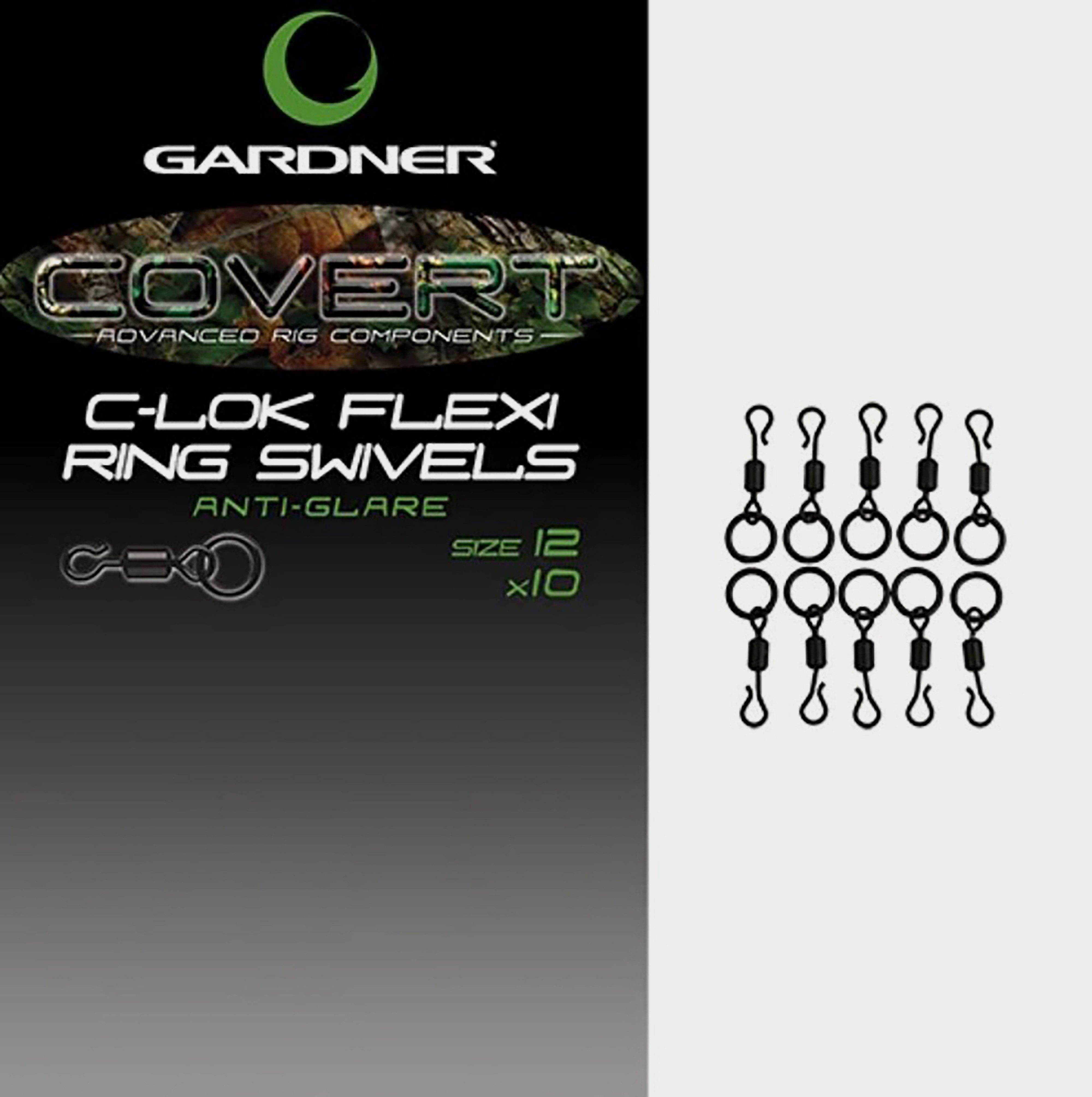 Covert C-Lok Flexi Ring Swivels in Anti-glare (Size 12)