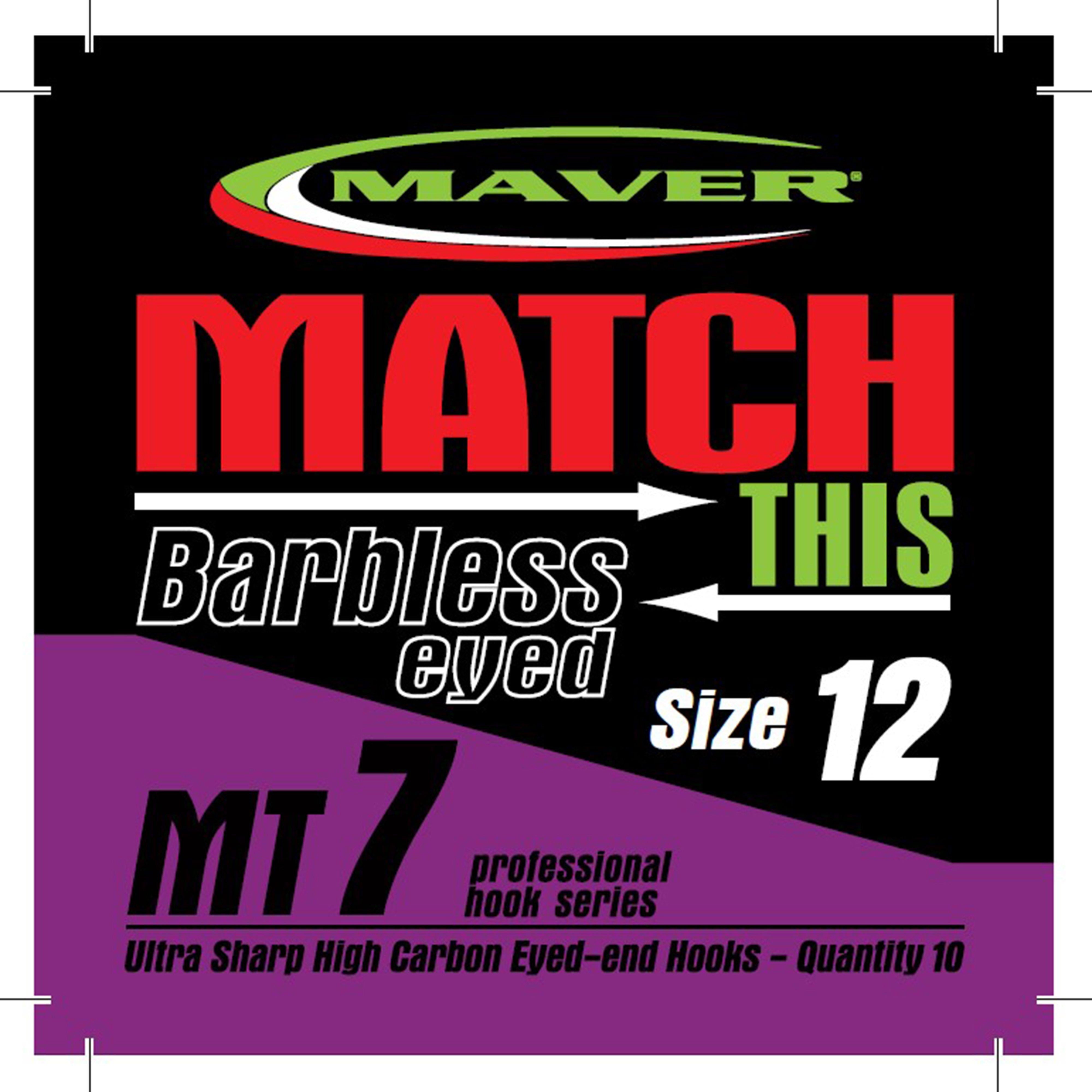 Mt7 Forged Eyed Hooks 12