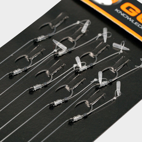 Method Hair Rigs With Speed Stops 4" Size 16-7lb Nylon