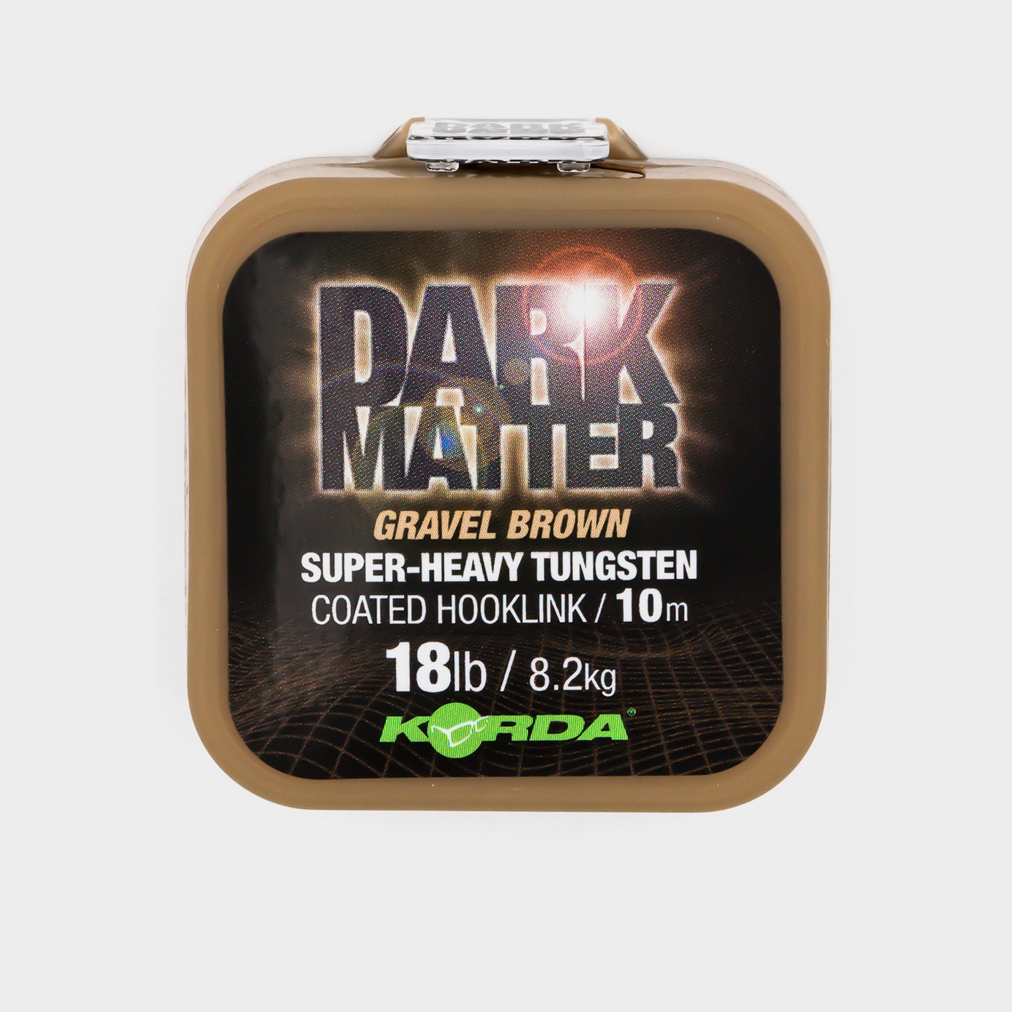 Dark Matter Tungsten Coated Braid Gravel Brown 18lb