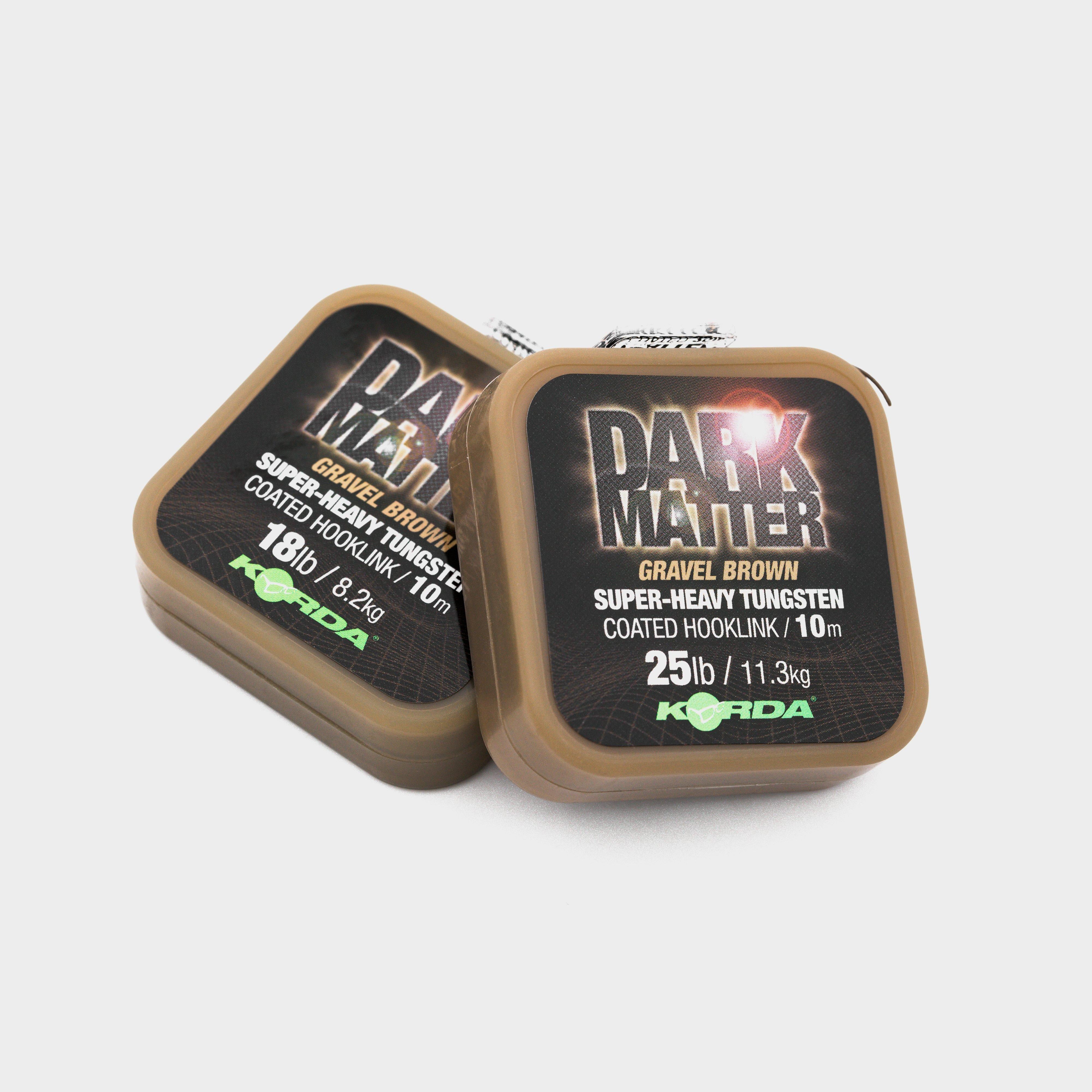 Dark Matter Tungsten Coated Braid Gravel Brown 18lb