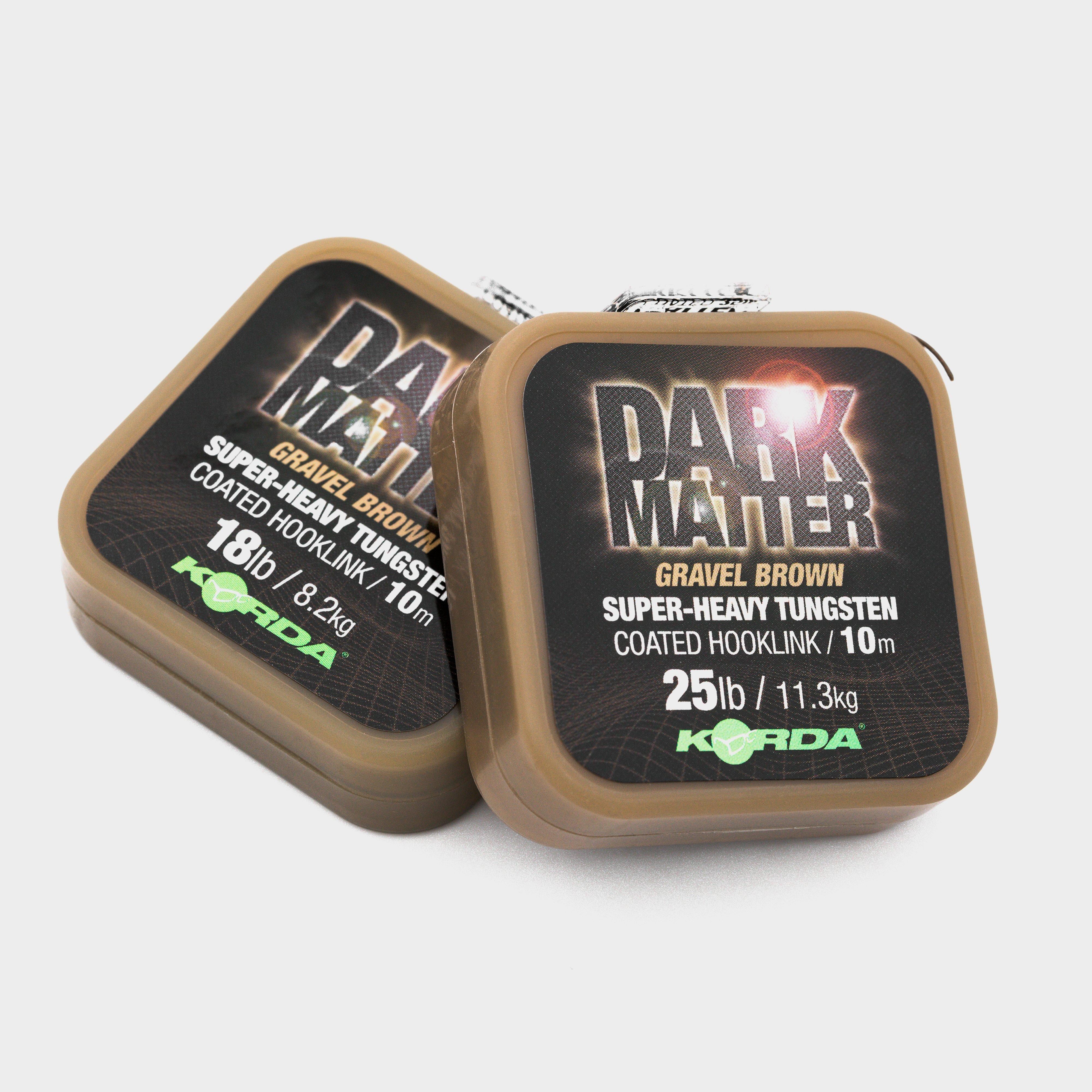 Dark Matter Tungsten Coated Braid Gravel Brown 25lb