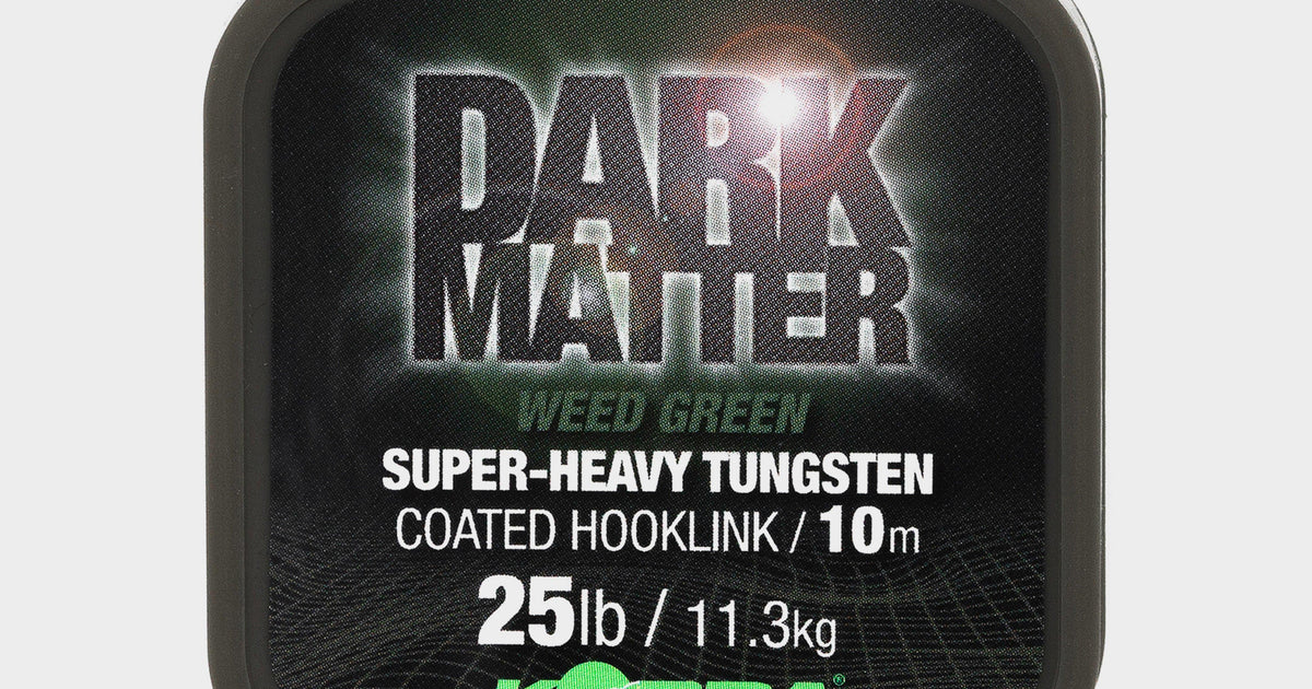 Korda Dark Matter Super-Heavy Tungsten Coated Hooklink Korda Dark Matter Super-Heavy Tungsten Coated Hooklink