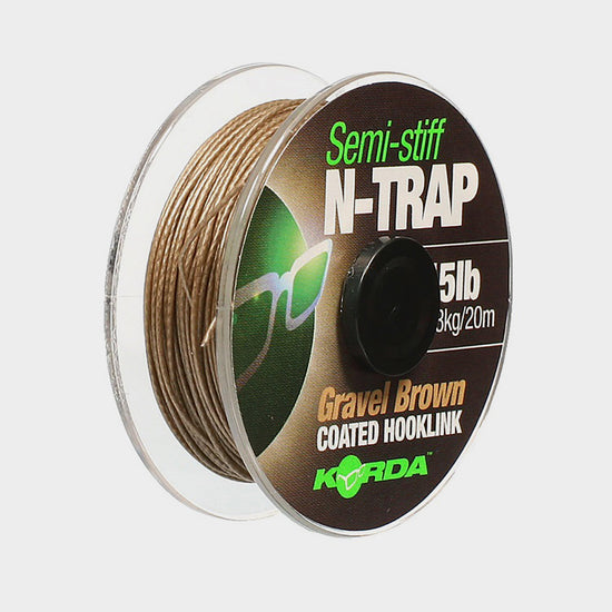 N Trap Semi Stiff 20lb Gravel Brown