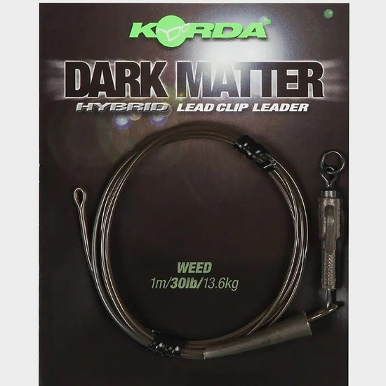 Safezone Dark Matter Leader Hybrid Lead Clip Weed 30lb