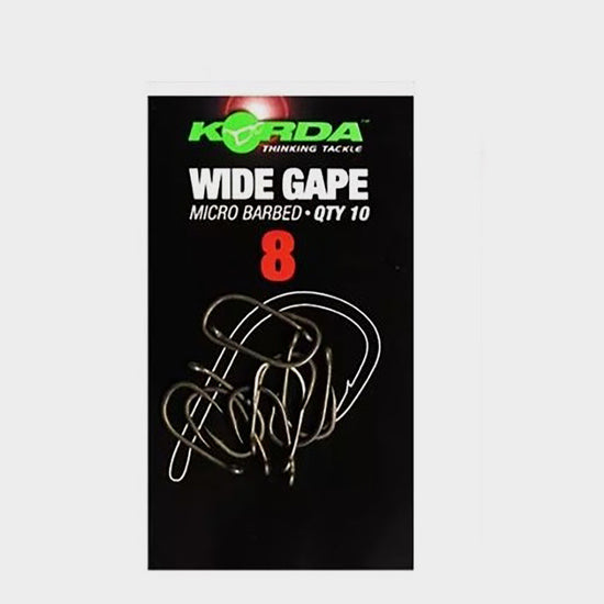 Wide Gape Hook Barbed Size 8