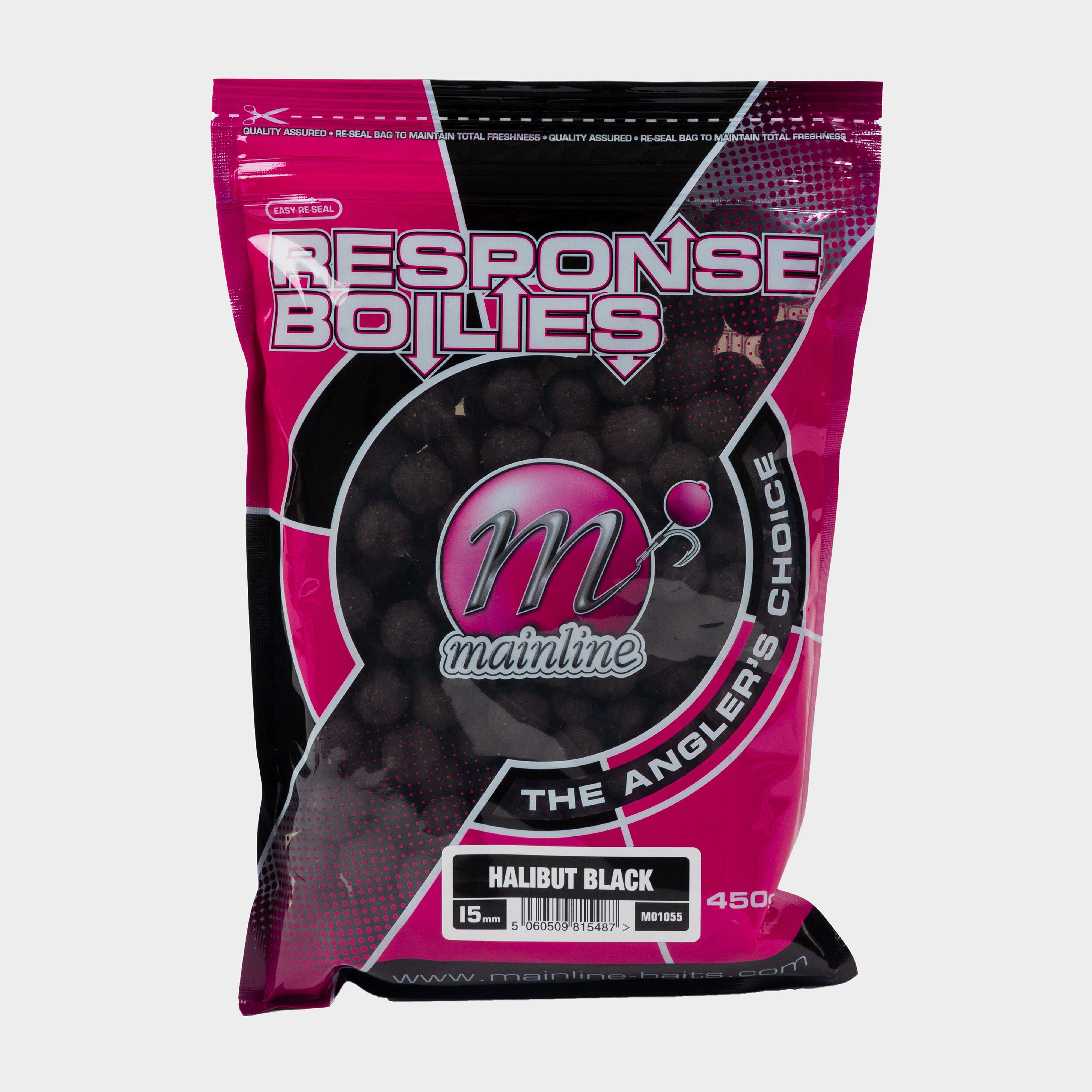 Mainline Response Halibut Black 15mm 450g