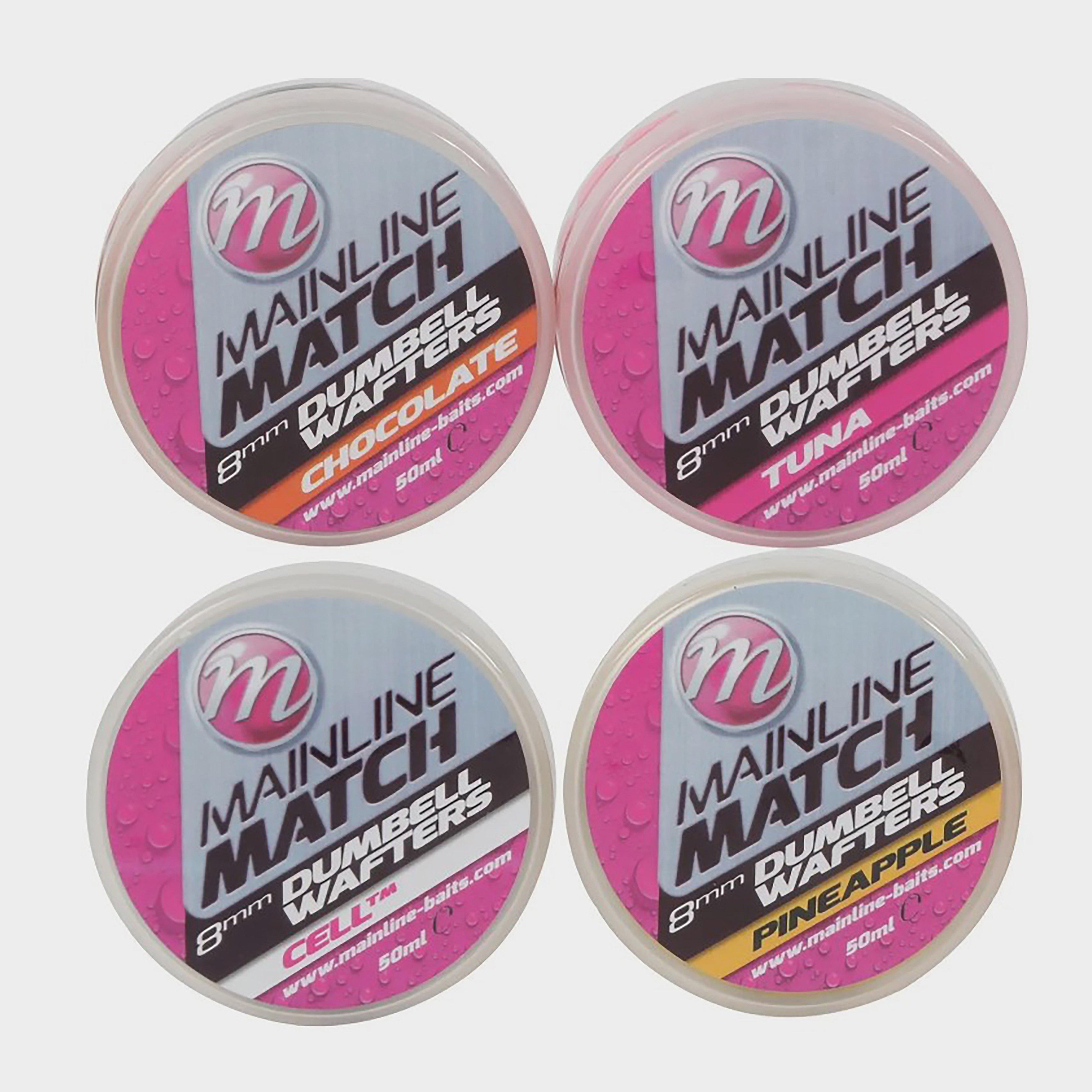 Mainline Match Dumbell Wafters 6mm Pink Tuna