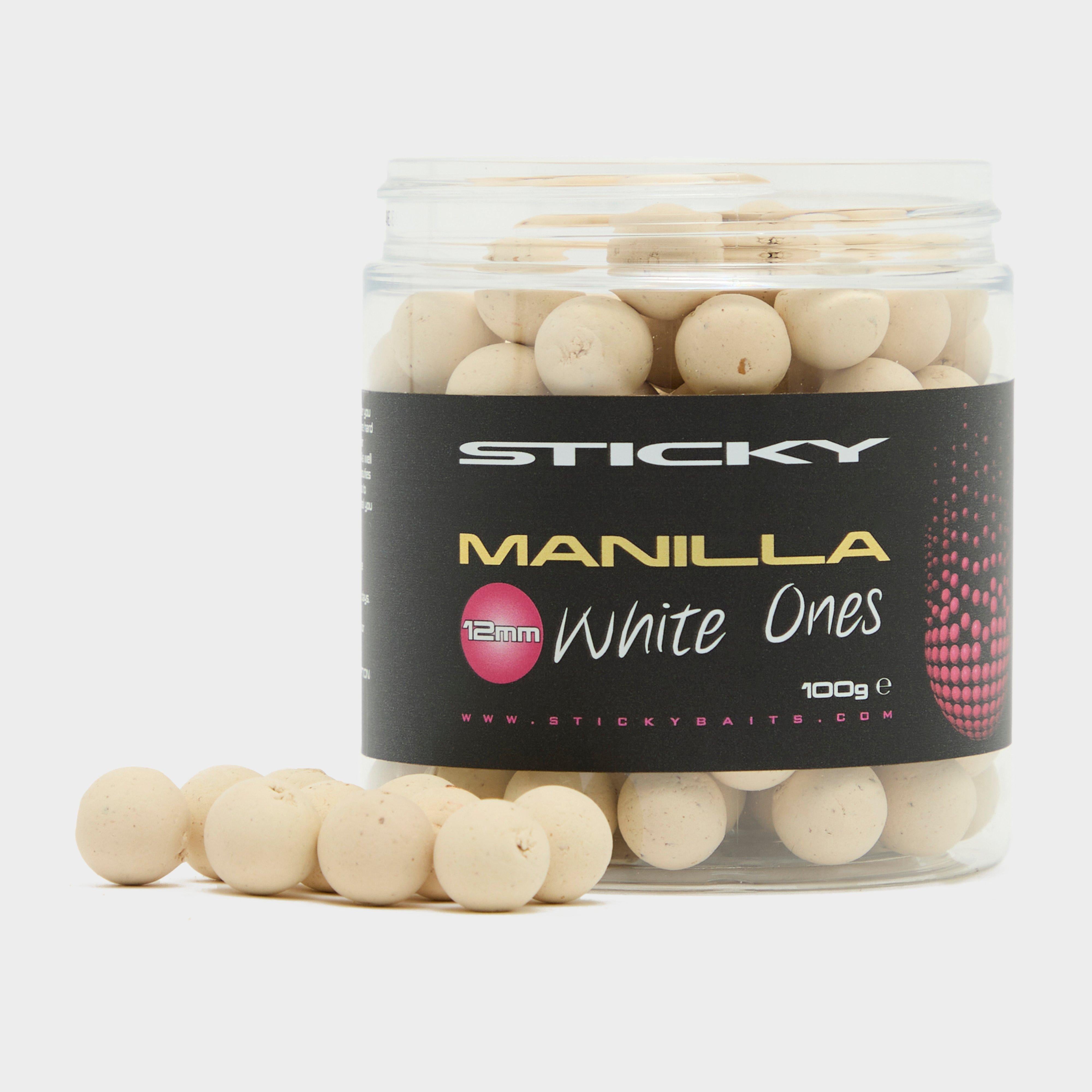 Sticky Manilla White Ones 12Mm 100G Pot