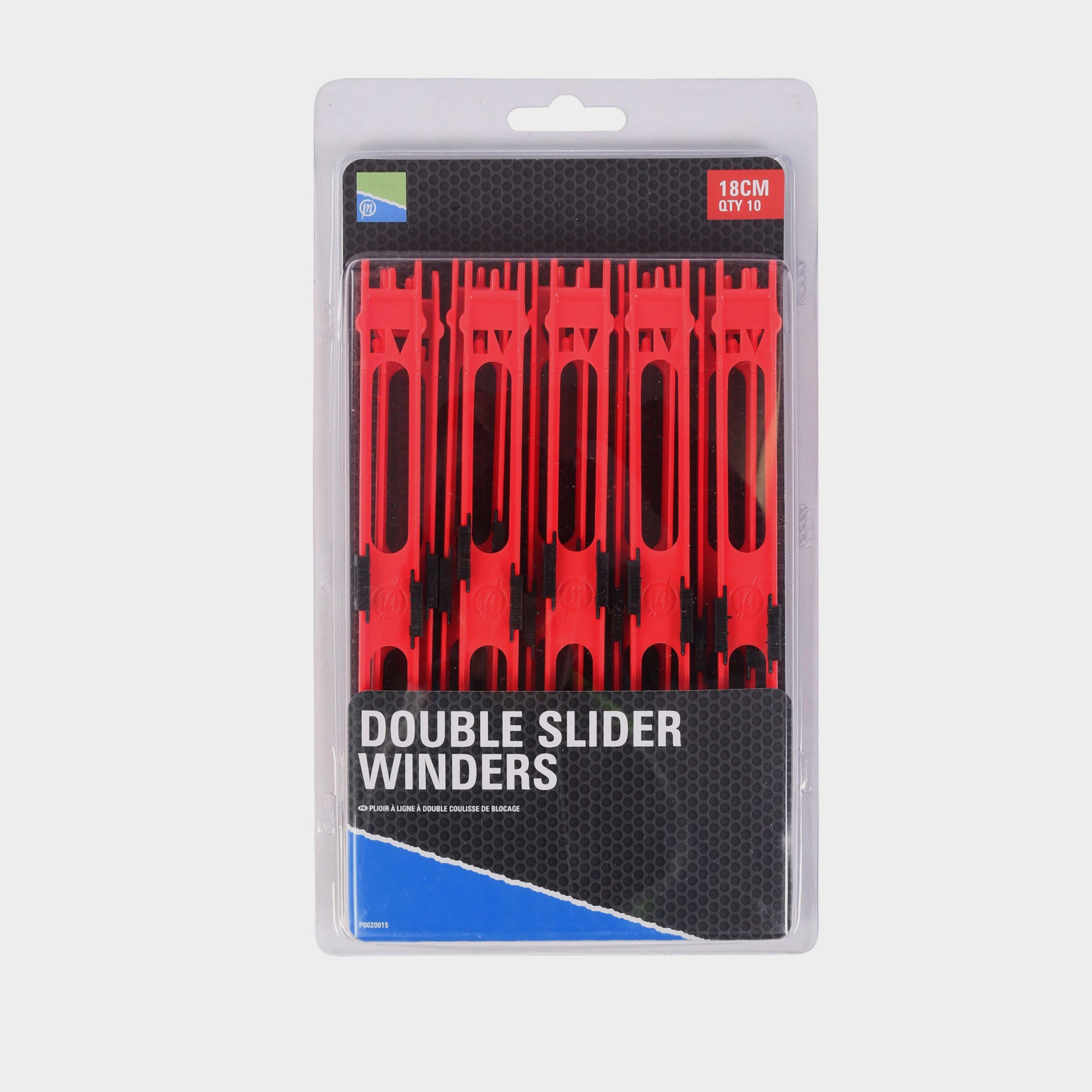 18Cm Red Dbl Slide Winders
