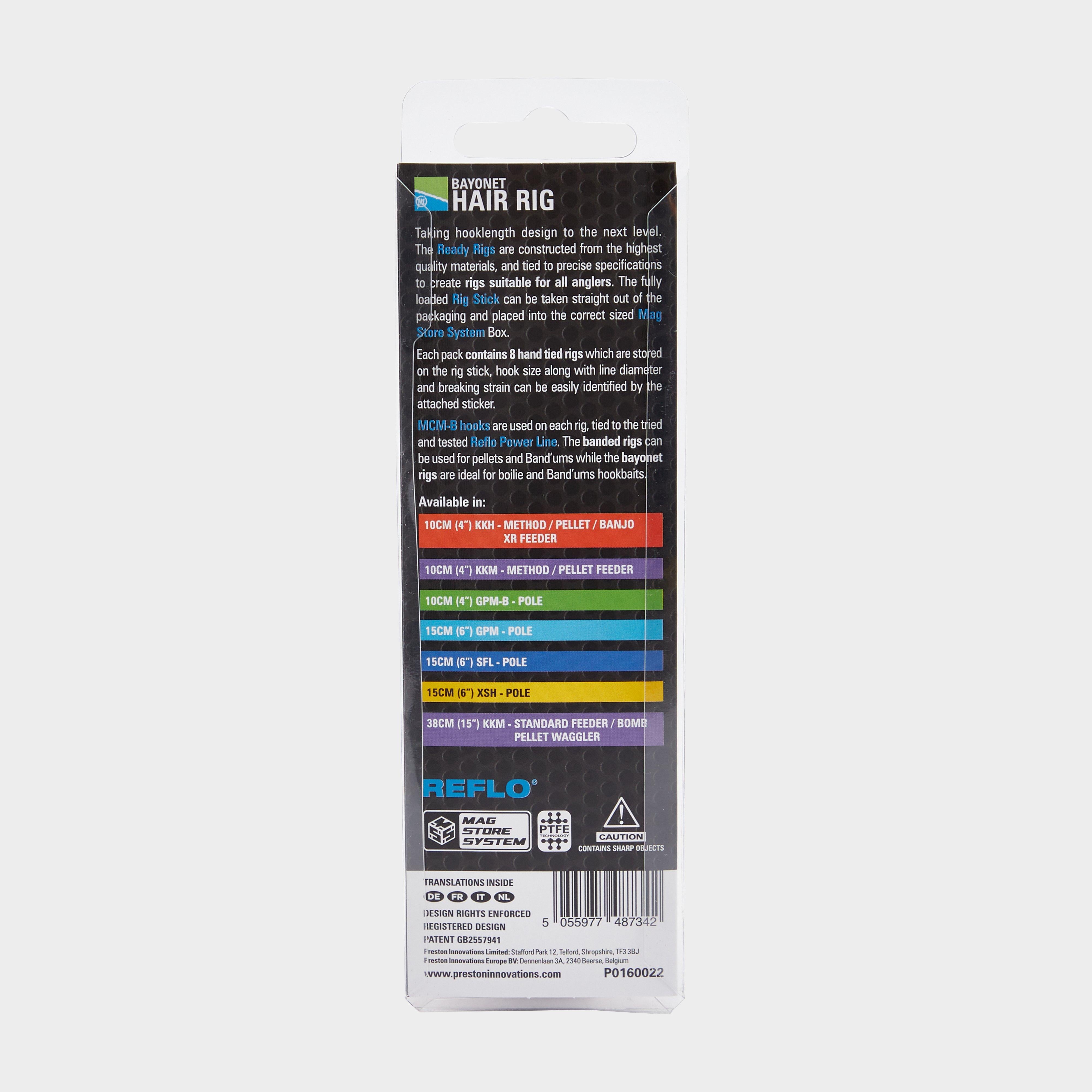 MCM-B Bayonet Hair Rigs 4inch – Size 12