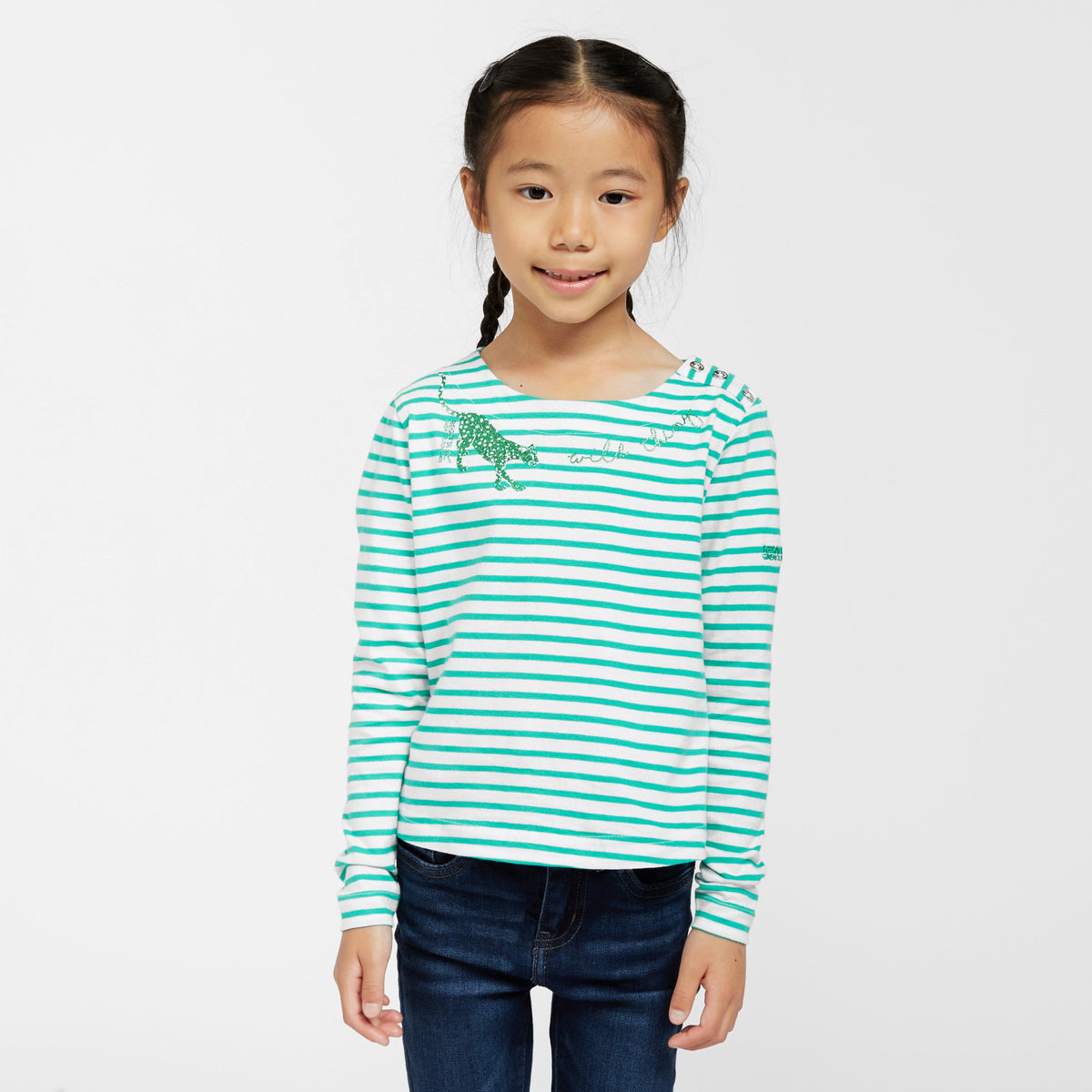 Kids Carmella II Long Sleeve T-Shirt Mint